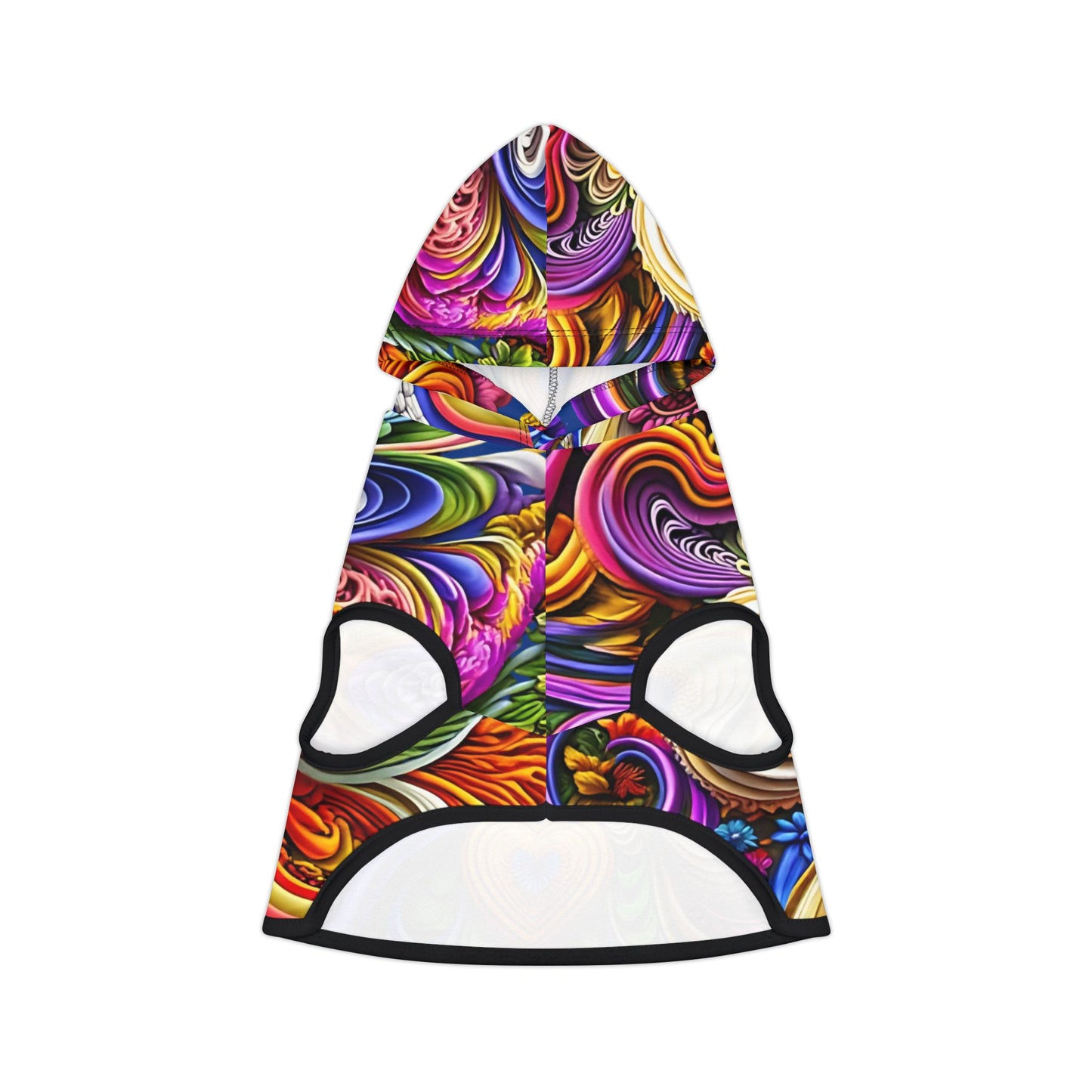 Vibrant Pet Hoodie for Stylish Dogs, Colorful Dog Sweater, Pet Fashion, Cozy Dog Attire, Ideal Gift for Dog Lovers