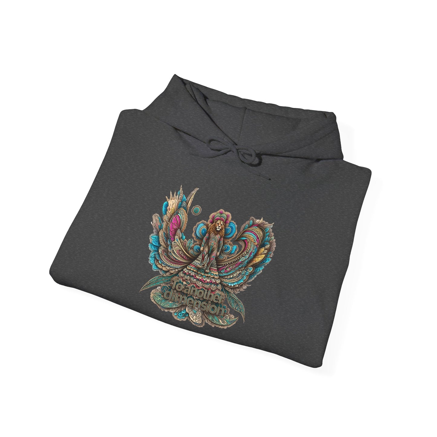 Bohemian Chic Hoodie, Unisex Sweater, Cozy Casual Wear, Gifts for Her, Artistic Sweatshirt, Festival Style Apparel