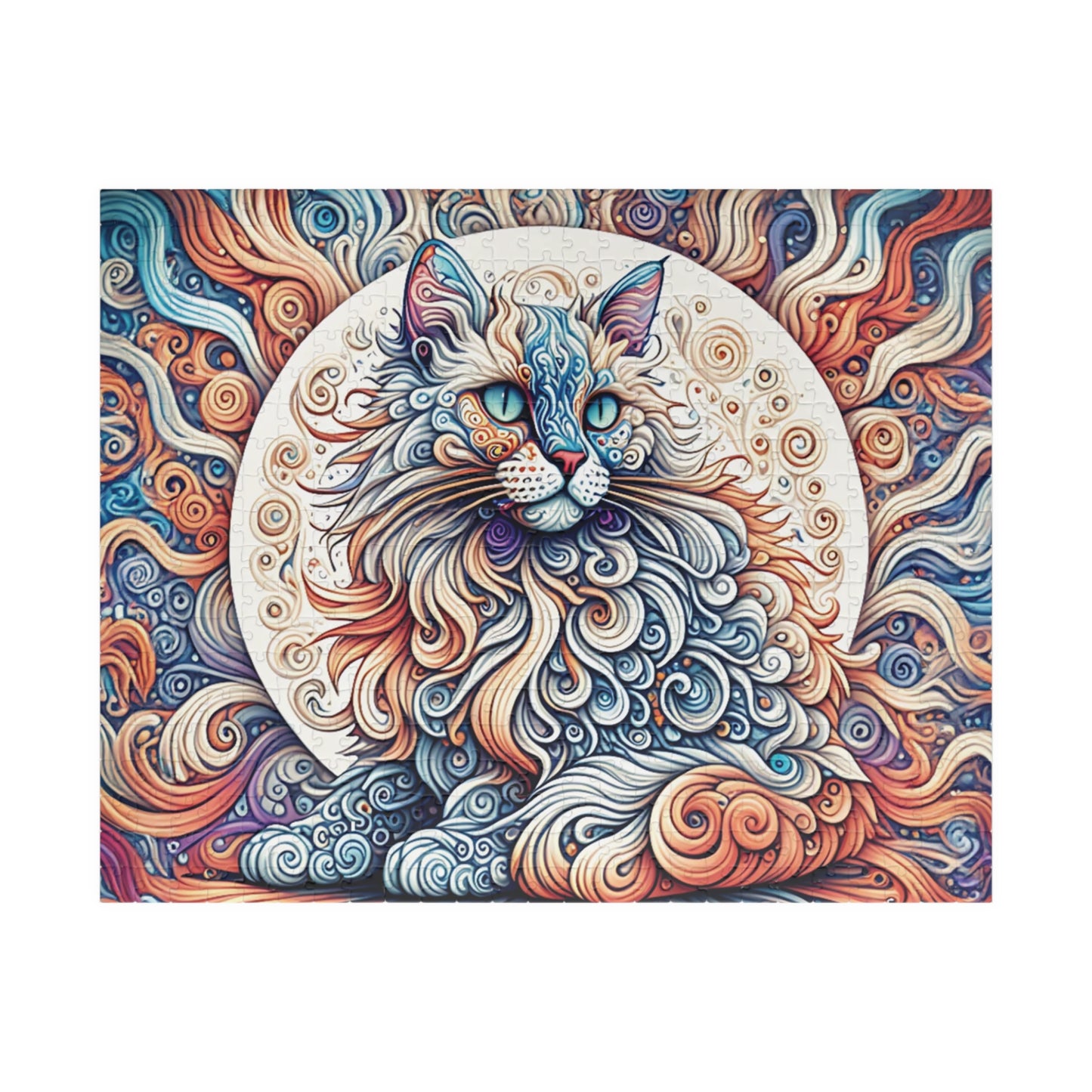 Puzzle Cat Therapy