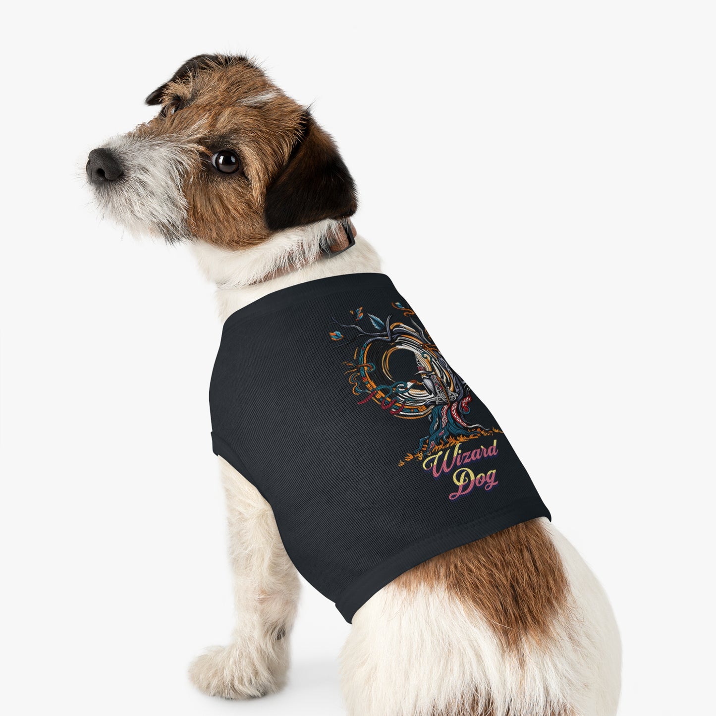 Wizard Dog Pet Tank Top, Cute Dog Shirt, Pet Apparel, Adorable Pet Gift, Dog Lover Gift, Halloween Dog Costume