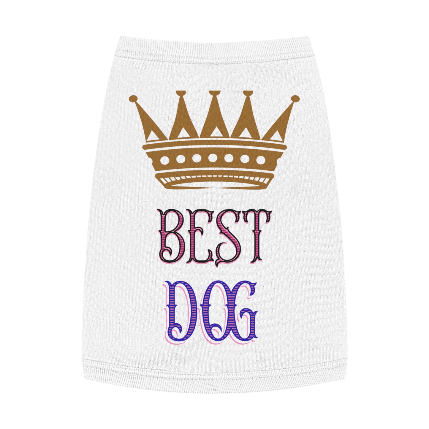 Royal Best Dog Tank Top, Dog Apparel, Pet Clothing, Dog Gift, Funny Pet Shirts, Dog Lover Gift