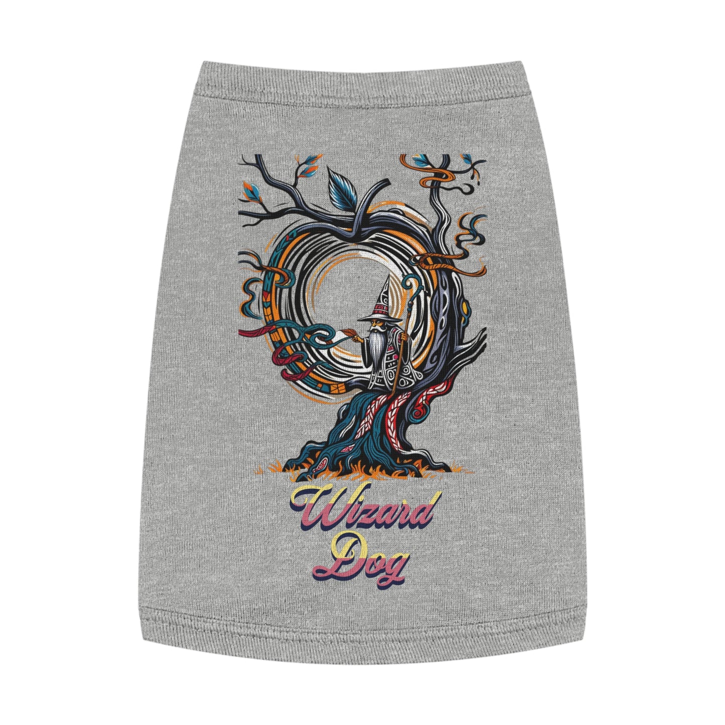 Wizard Dog Pet Tank Top, Cute Dog Shirt, Pet Apparel, Adorable Pet Gift, Dog Lover Gift, Halloween Dog Costume