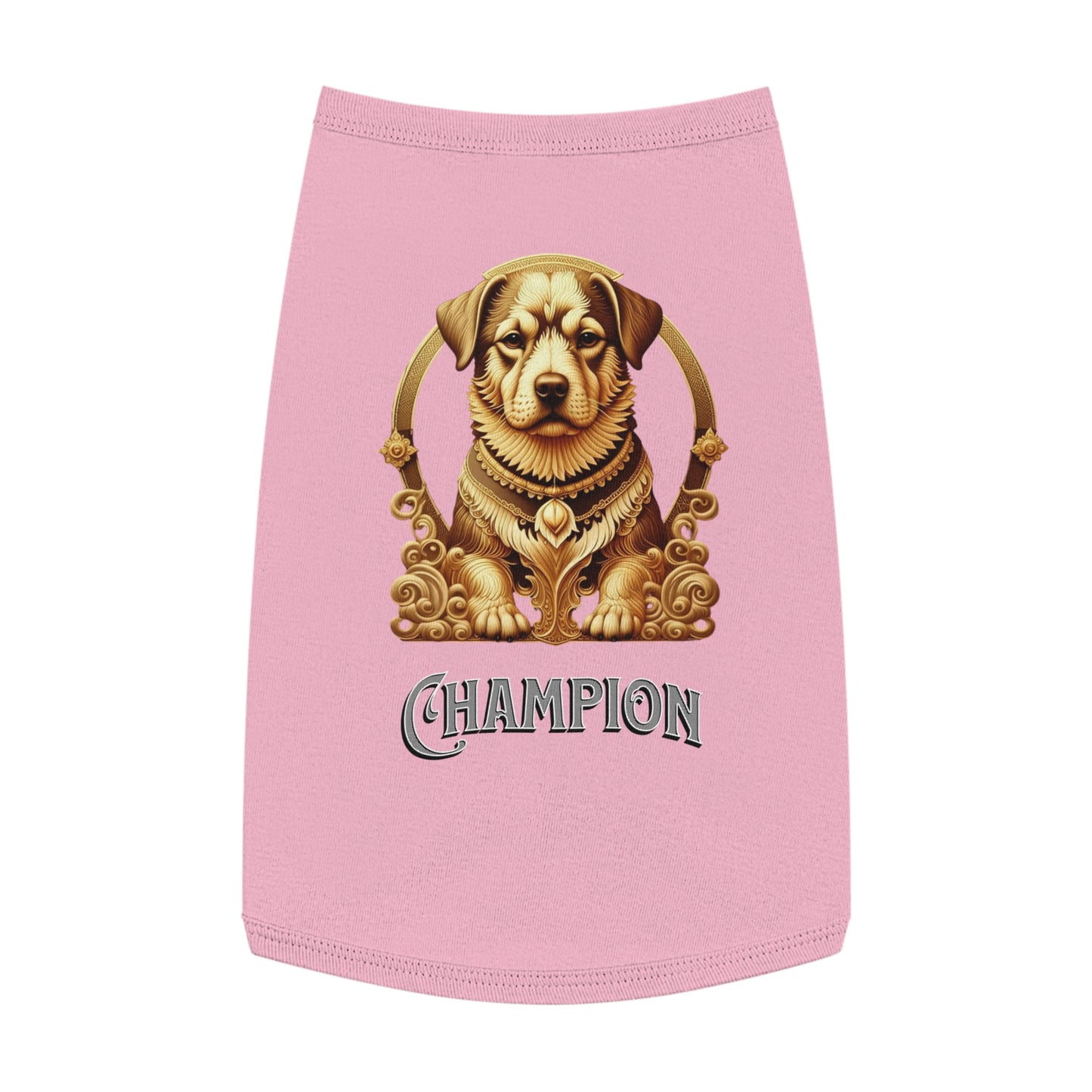 Champion Pet Tank Top for Dogs, Stylish Dog Apparel, Pet Summer Wear, Dog Costume, Gift for Dog Lovers