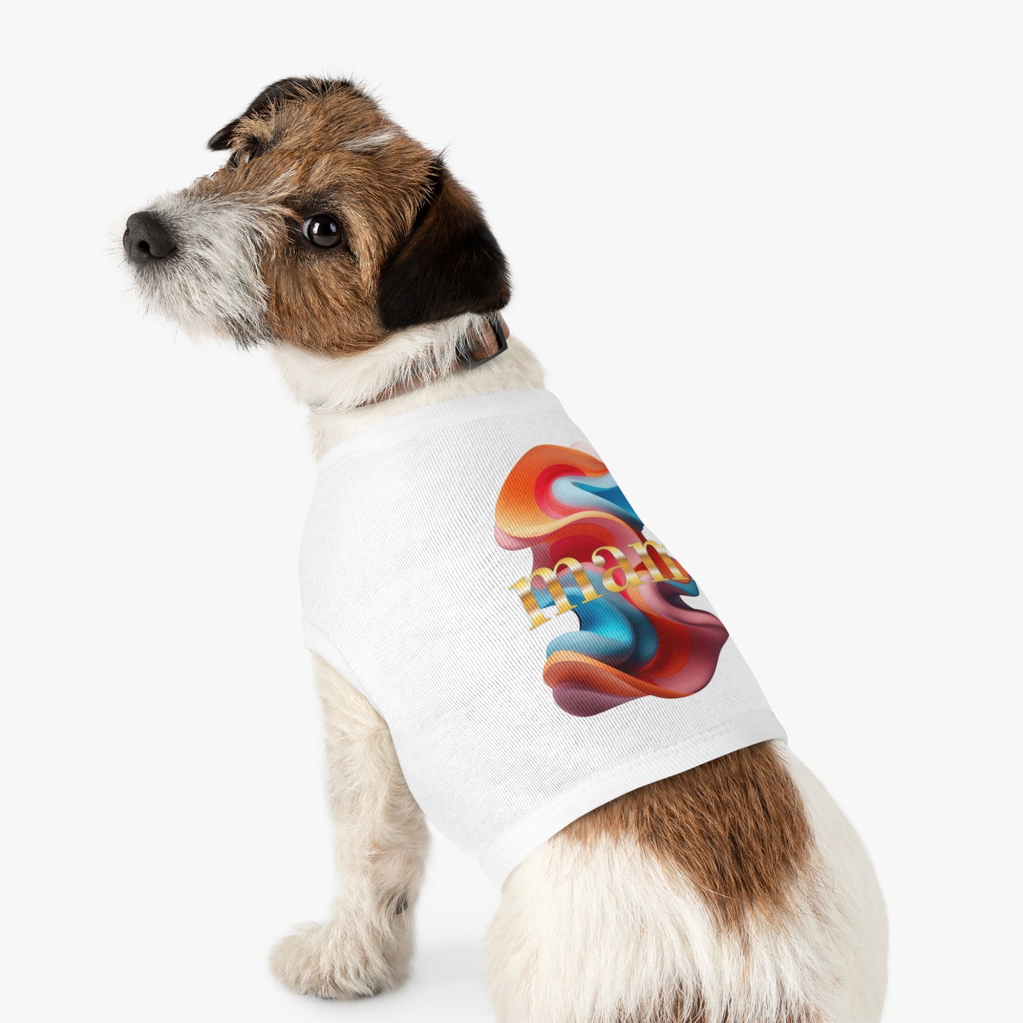 Colorful Pet Tank Top for Summer Fun, Pet Apparel, Dog Fashion, Cute Dog Clothes, Gifts for Pet Lovers