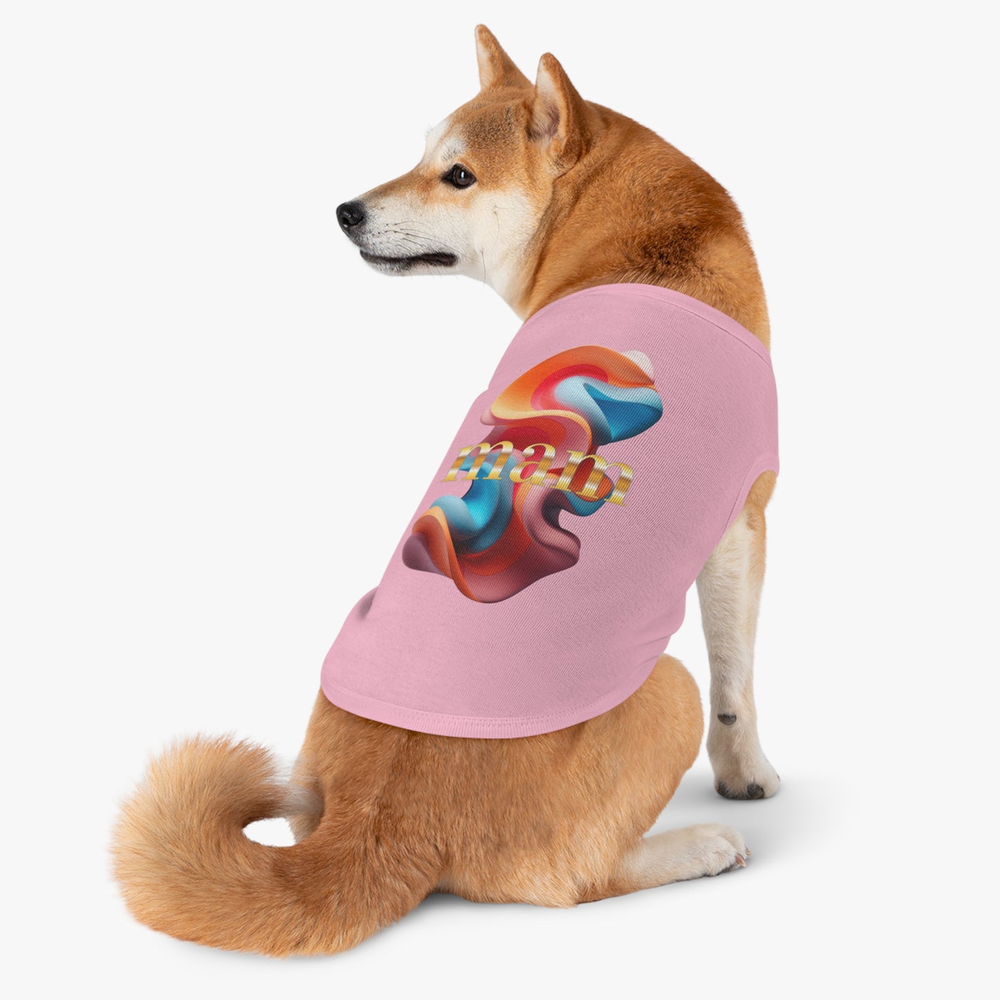 Colorful Pet Tank Top for Summer Fun, Pet Apparel, Dog Fashion, Cute Dog Clothes, Gifts for Pet Lovers