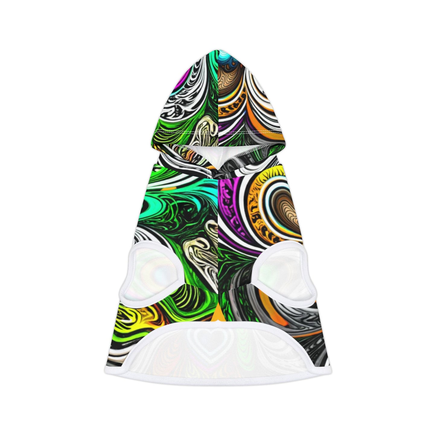Colorful Pet Hoodie for Stylish Dogs and Cats, Fun Pet Apparel, Pet Gifts, Cozy Pet Wear, Vibrant Animal Clothing