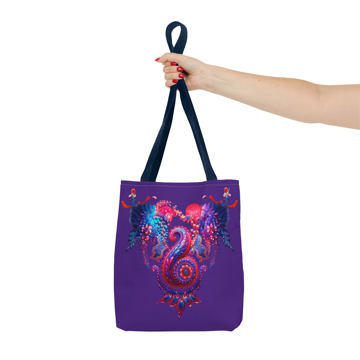 Vibrant Bohemian Tote Bag, Colorful Shopping Bag, Artistic Beach Tote, Eco-Friendly Canvas Bag, Gifts for Art Lovers, Festival Essential