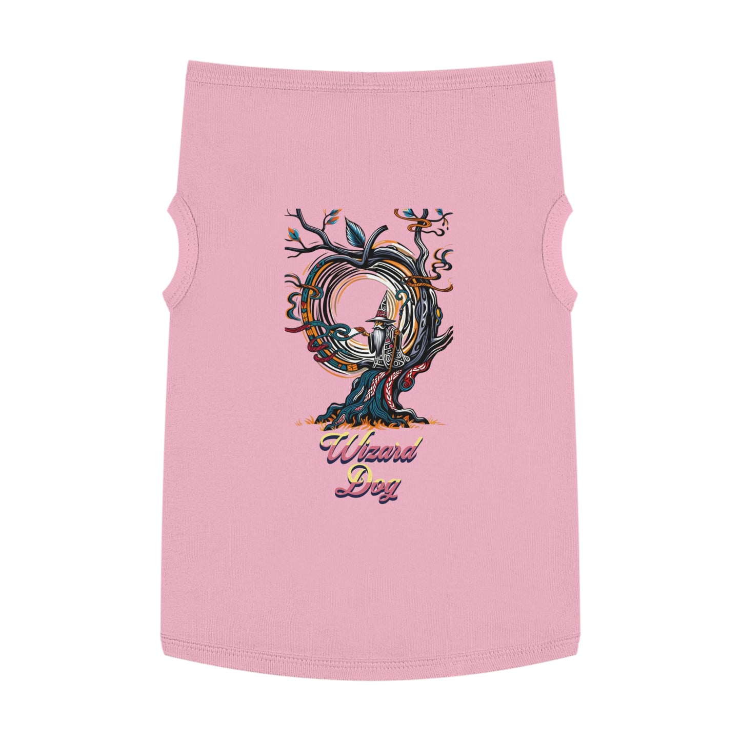 Wizard Dog Pet Tank Top, Cute Dog Shirt, Pet Apparel, Adorable Pet Gift, Dog Lover Gift, Halloween Dog Costume