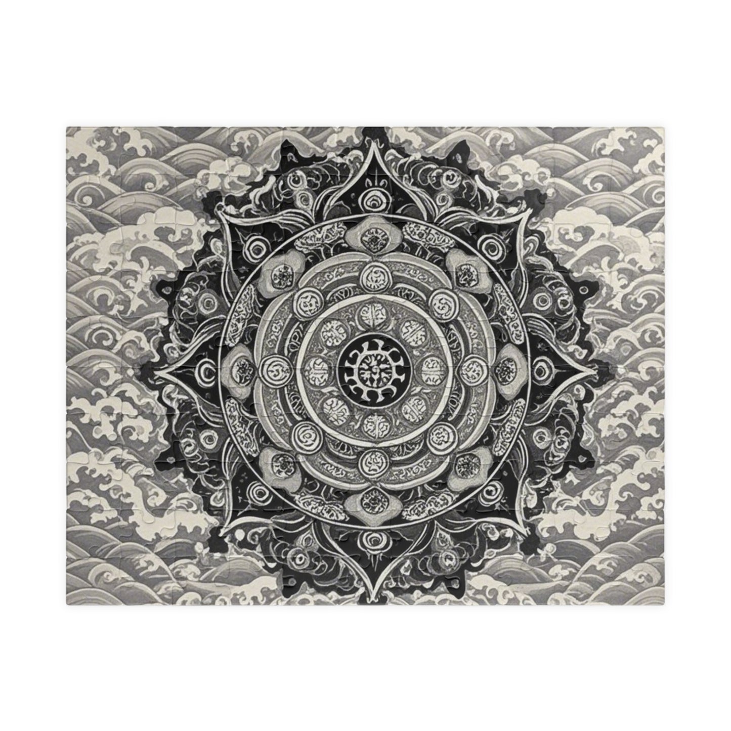 Intricate Mandala Puzzle | 110, 252, 520, 1014-Piece | Mindfulness Gift, Home Decor, Relaxation, Family Fun, Meditation