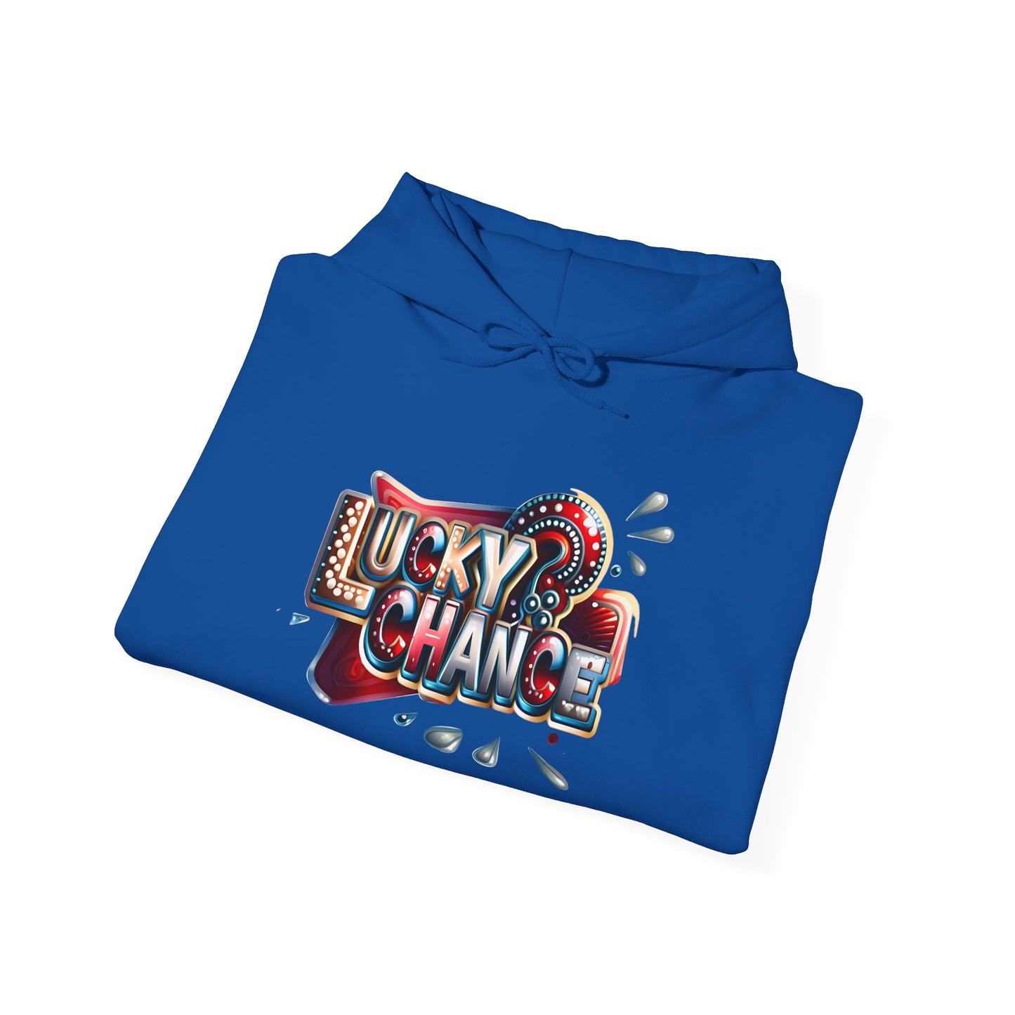 Lucky Chance Hooded Sweatshirt | Cozy Comfort, Unisex Hoodie, Perfect for Casual Outings, Great Gift for Birthdays, Lucky Charm Apparel