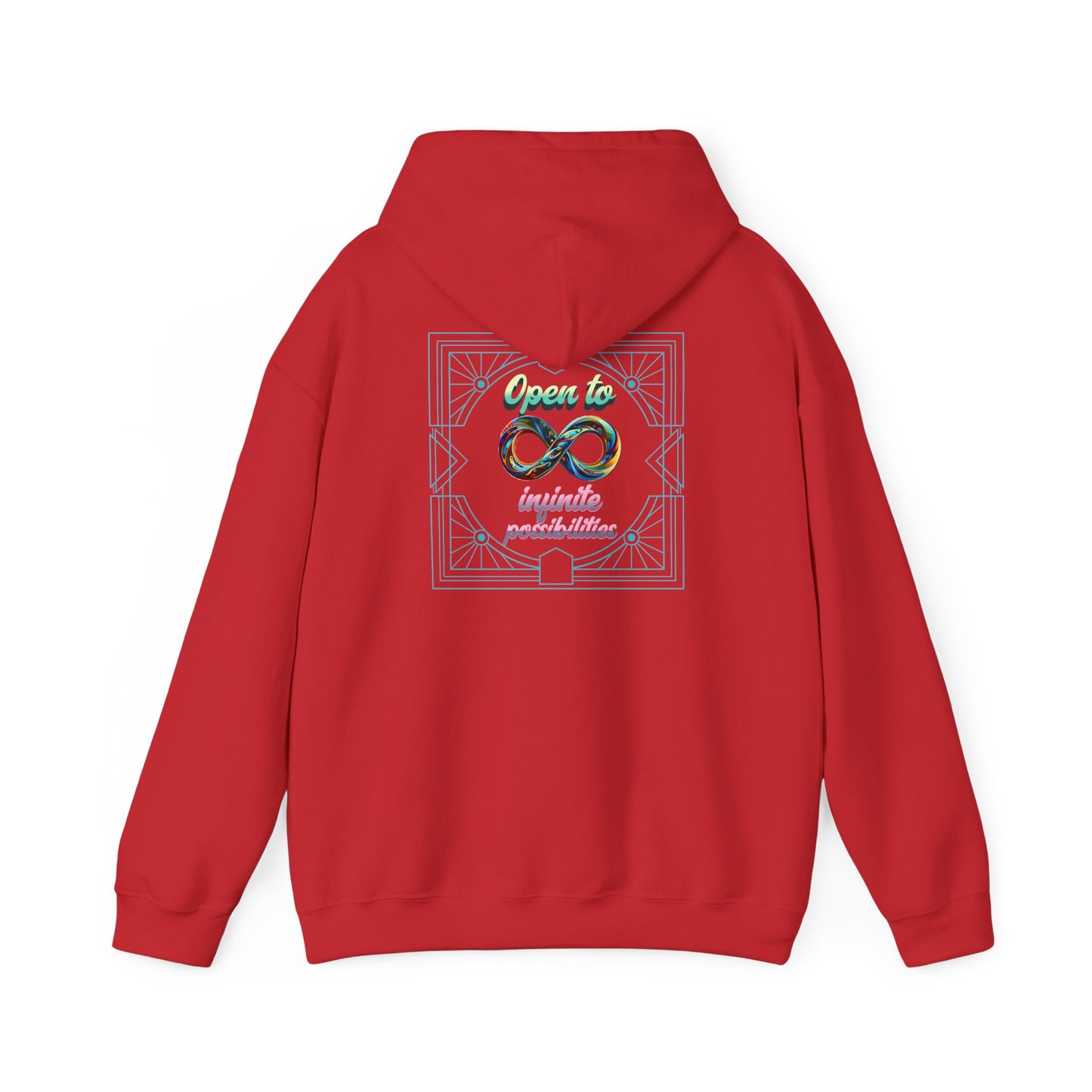 Infinite Possibilities Unisex Heavy Blend Hooded Sweatshirt, Cozy Hoodie, Gift for Her/Him, Casual Wear, Inspirational Sweatshirt