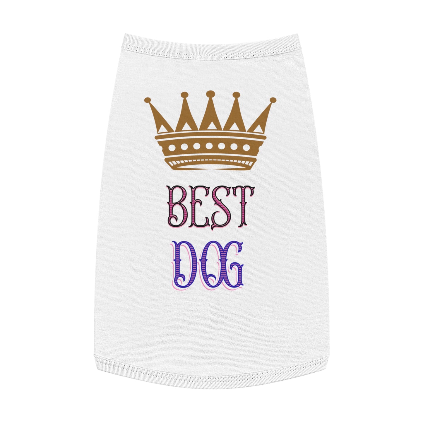 Royal Best Dog Tank Top, Dog Apparel, Pet Clothing, Dog Gift, Funny Pet Shirts, Dog Lover Gift
