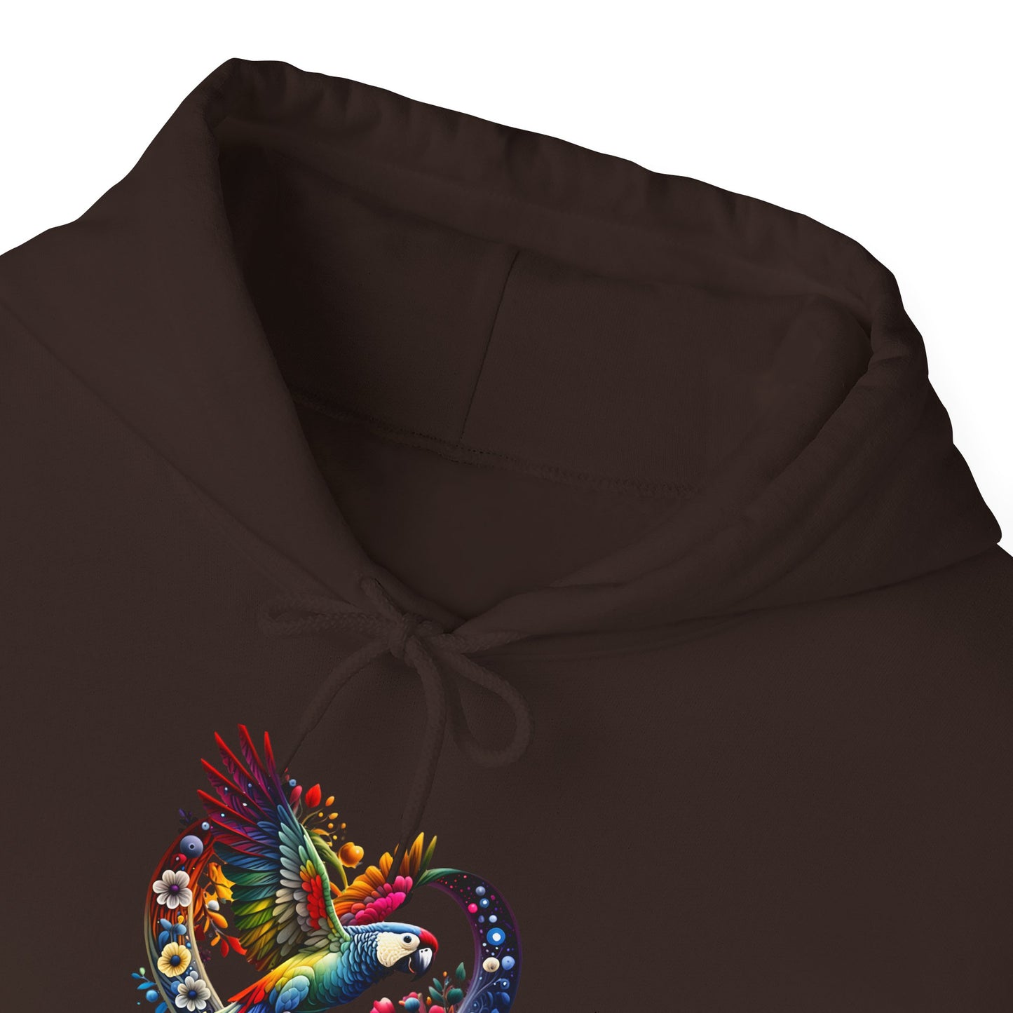 Colorful Heart Design Unisex Hoodie, Cozy Sweatshirt for Everyday Wear, Gift for Him/Her, Perfect for Valentine's Day, Casual Layering