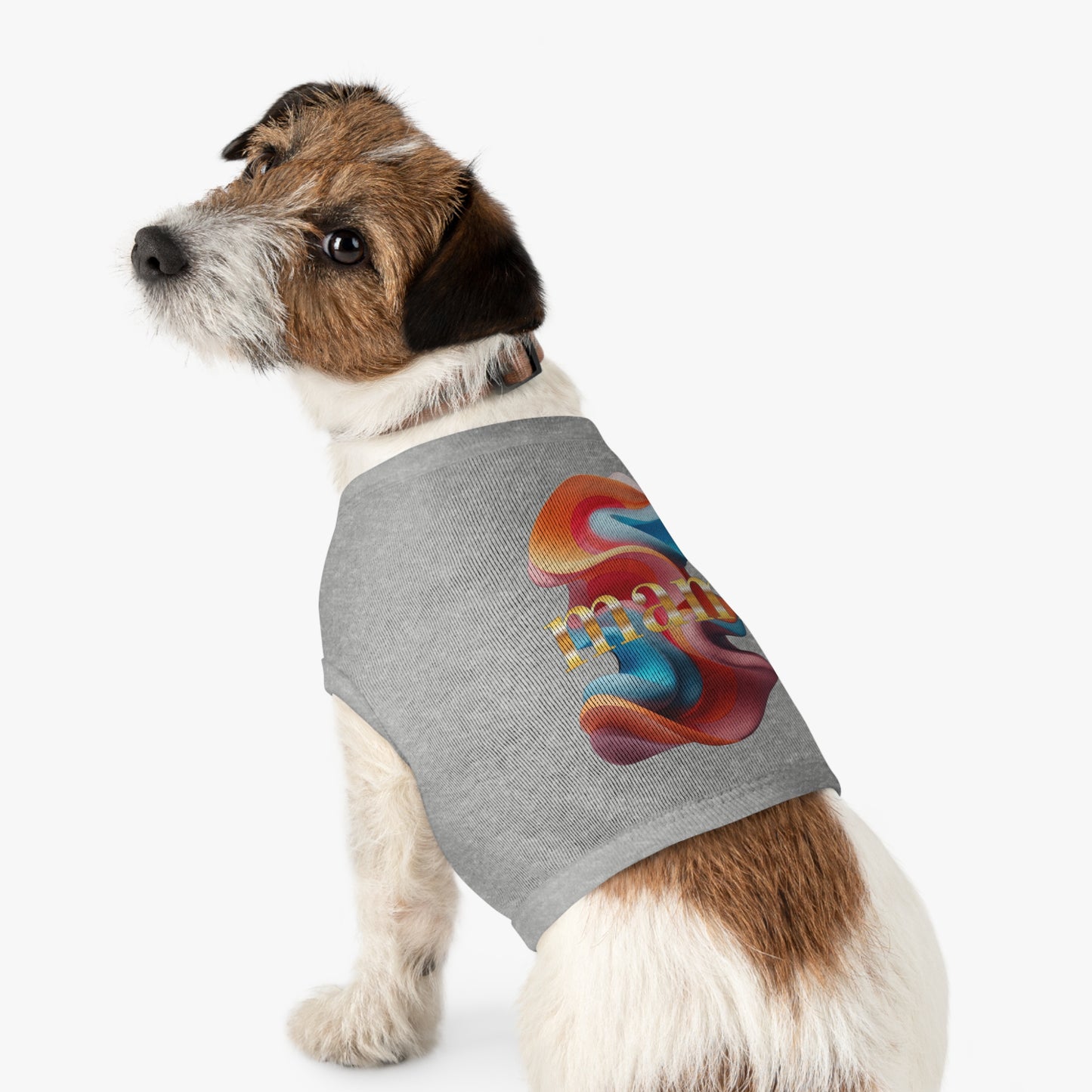 Colorful Pet Tank Top for Summer Fun, Pet Apparel, Dog Fashion, Cute Dog Clothes, Gifts for Pet Lovers