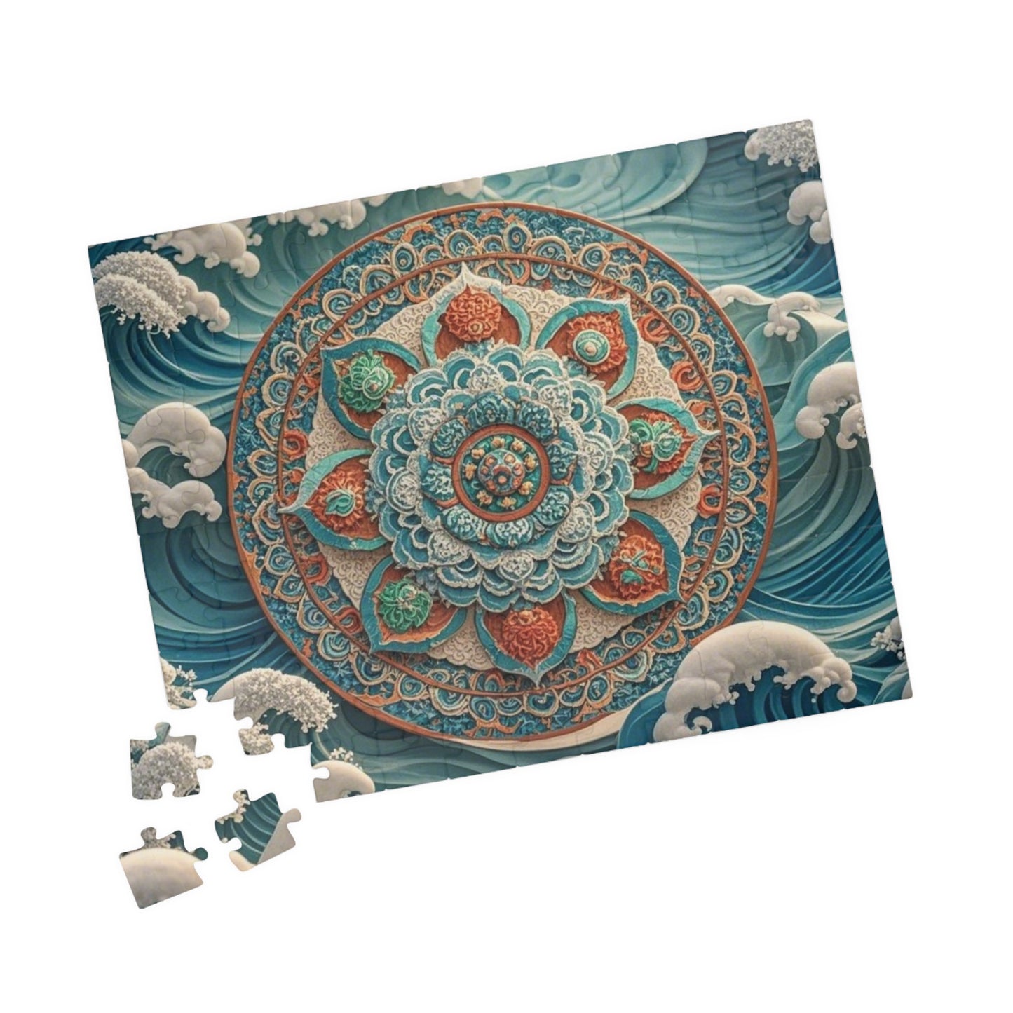 Puzzle - Mandala Motif Design