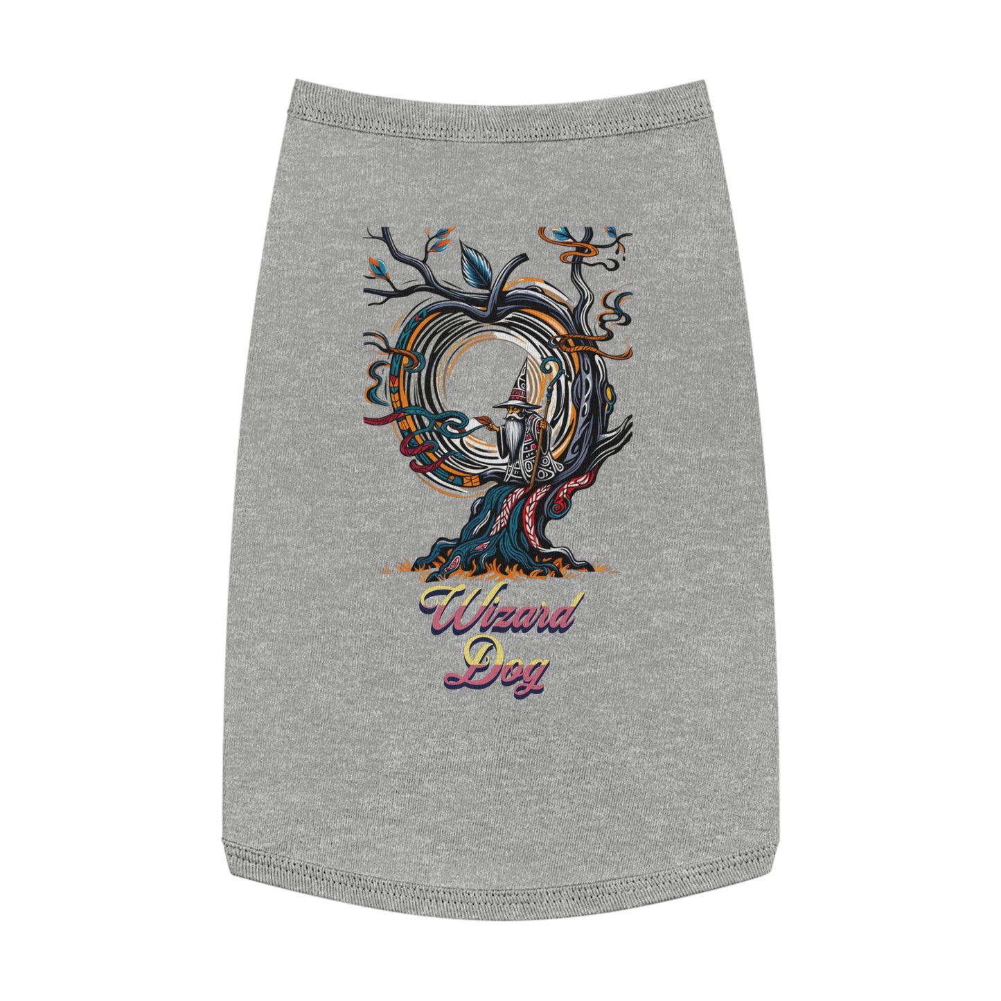 Wizard Dog Pet Tank Top, Cute Dog Shirt, Pet Apparel, Adorable Pet Gift, Dog Lover Gift, Halloween Dog Costume