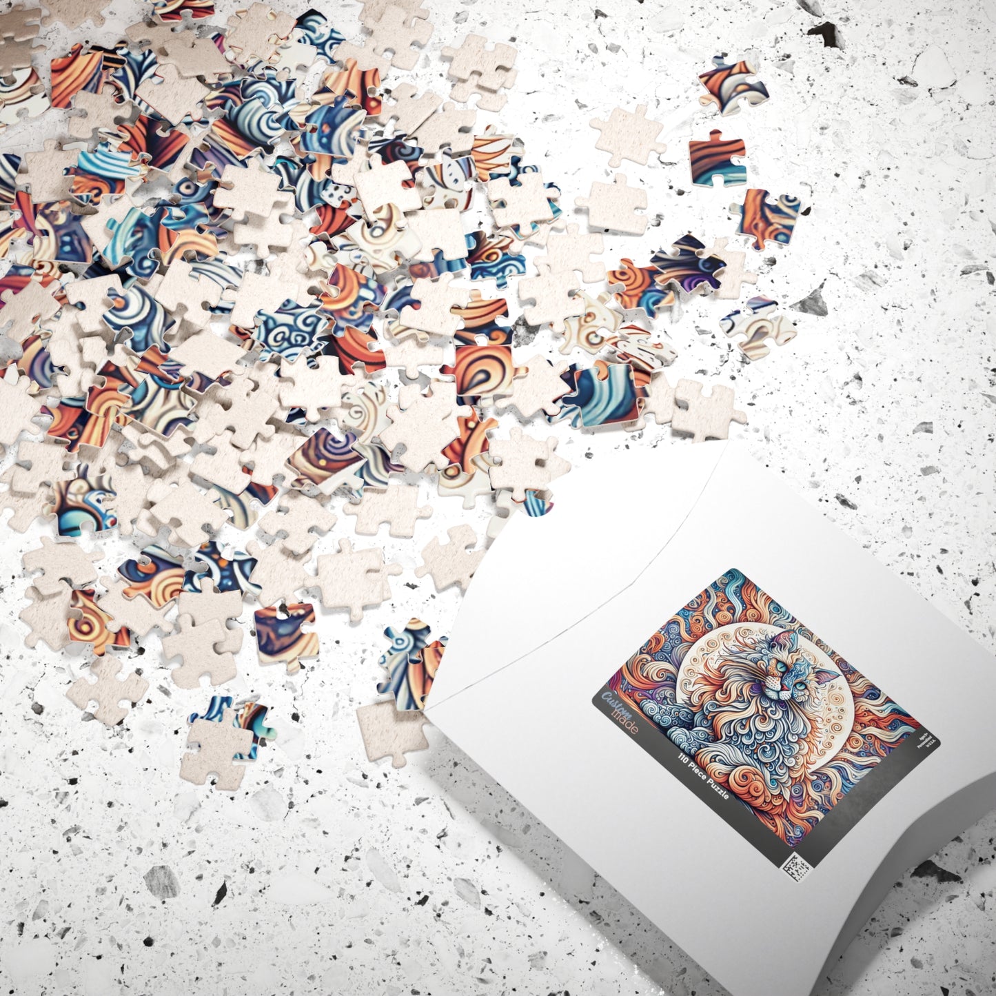 Puzzle Cat Therapy