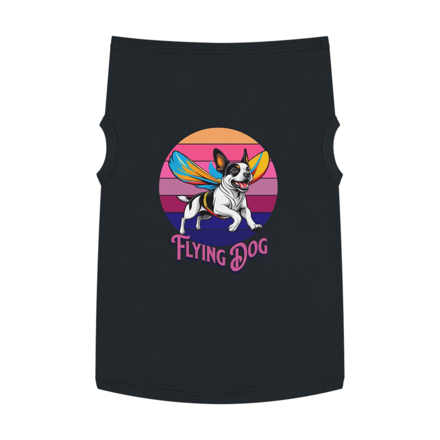 Fly High Pet Tank Top Dogs, Summer Dog Apparel, Cute Dog Shirt, Pet Gift for Dog Lovers, Perfect for Dog Parties