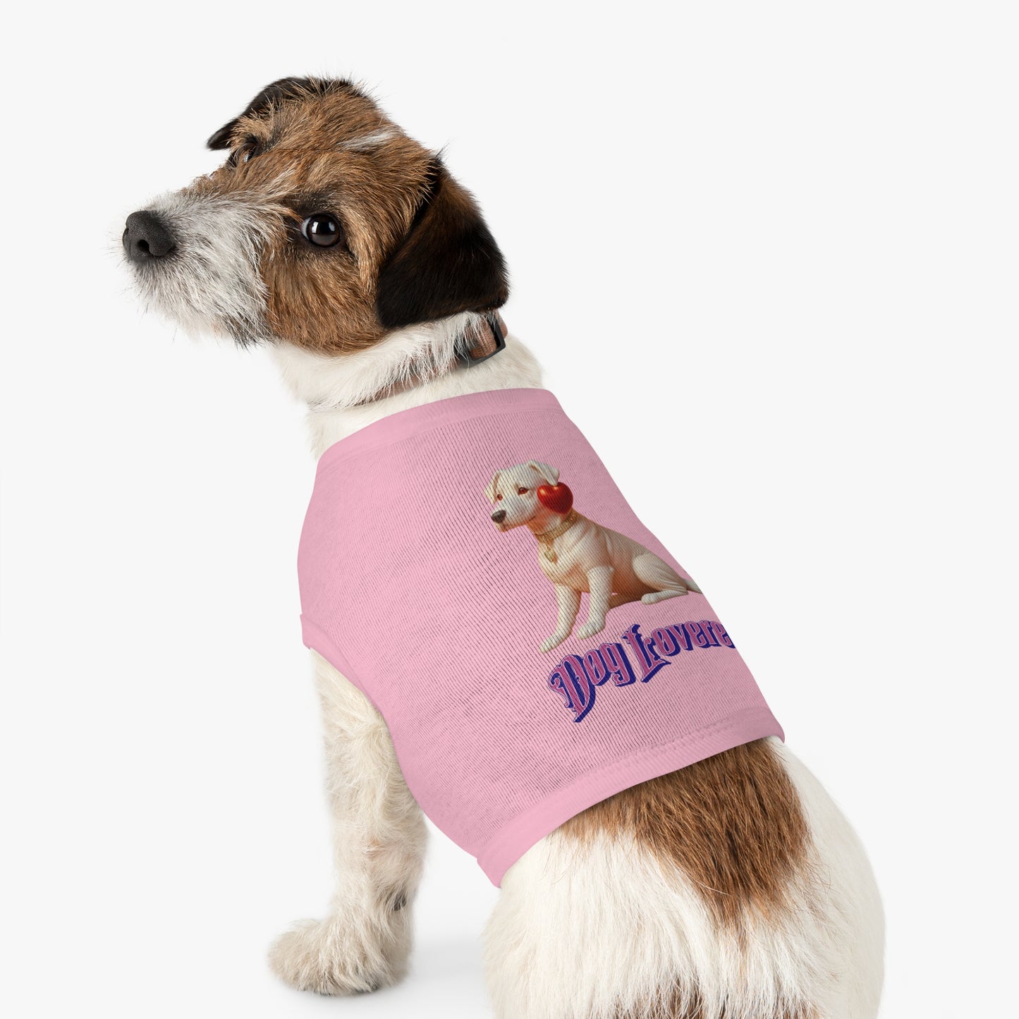 Cute Pet Tank Top for Dog Lovers, Dog Apparel, Valentine's Day Gift, Puppy Fashion, Pet Outfit, Dog Tank