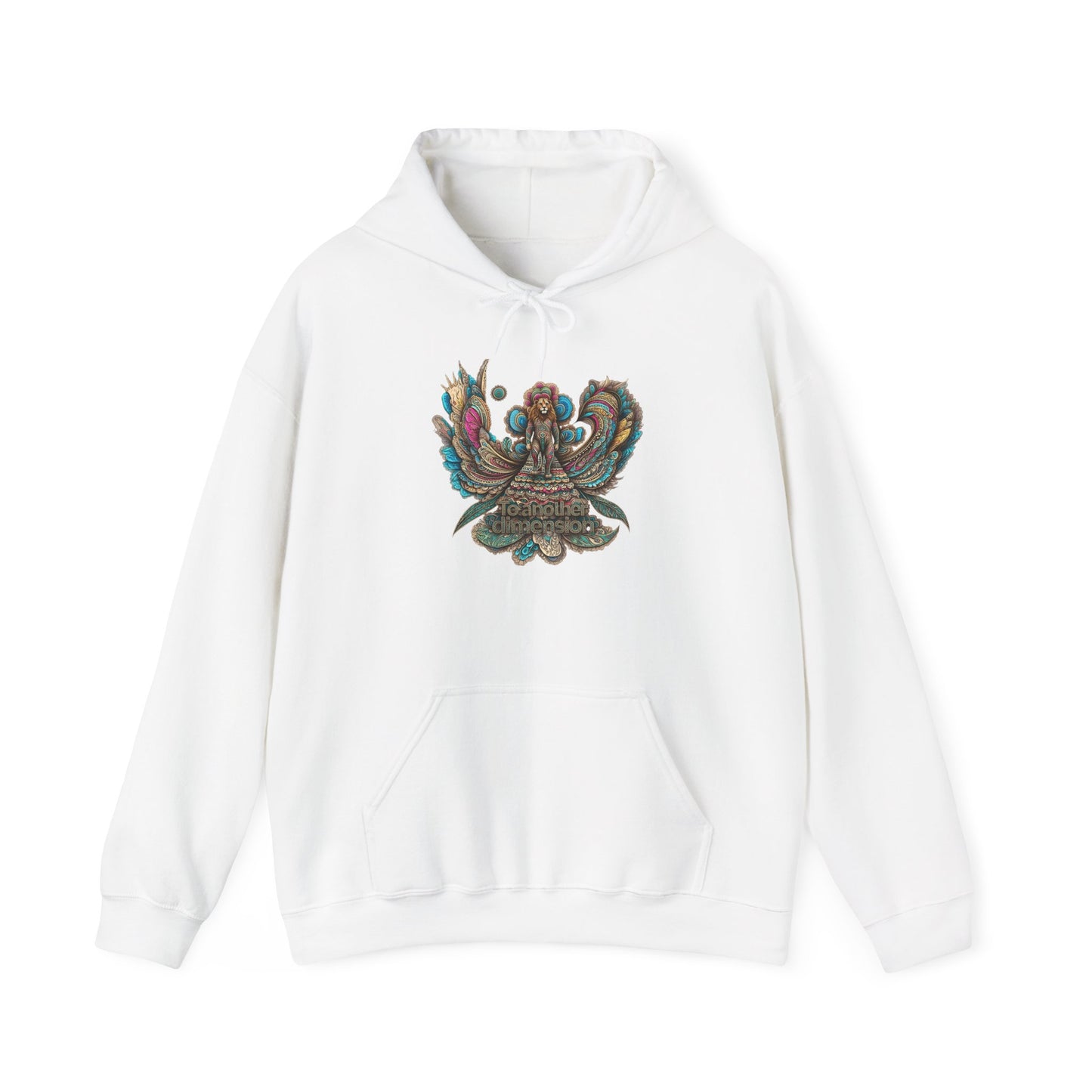 Bohemian Chic Hoodie, Unisex Sweater, Cozy Casual Wear, Gifts for Her, Artistic Sweatshirt, Festival Style Apparel