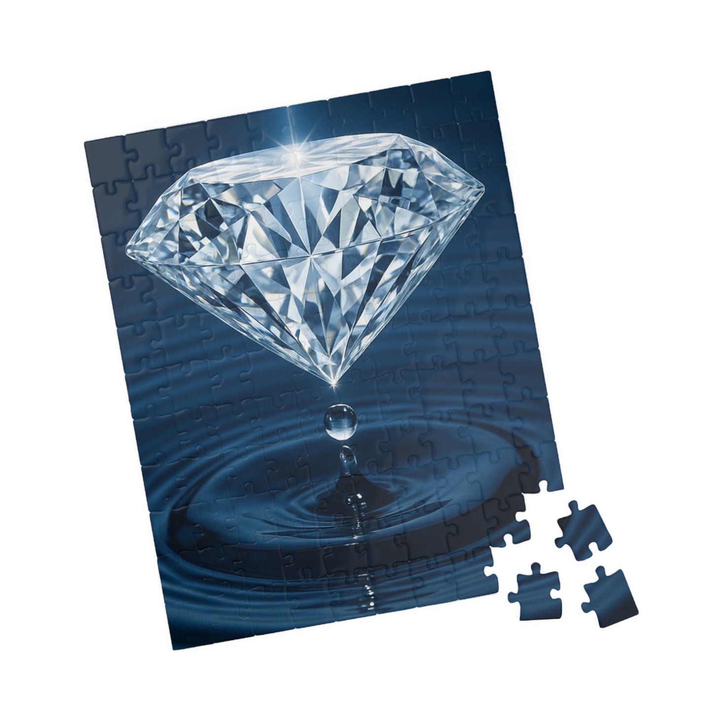 Sparkling Diamond Puzzle - 110 to 1014 Pieces, Perfect Gift for Family, Game Night, Collectors, Home Decor, Stress Relief