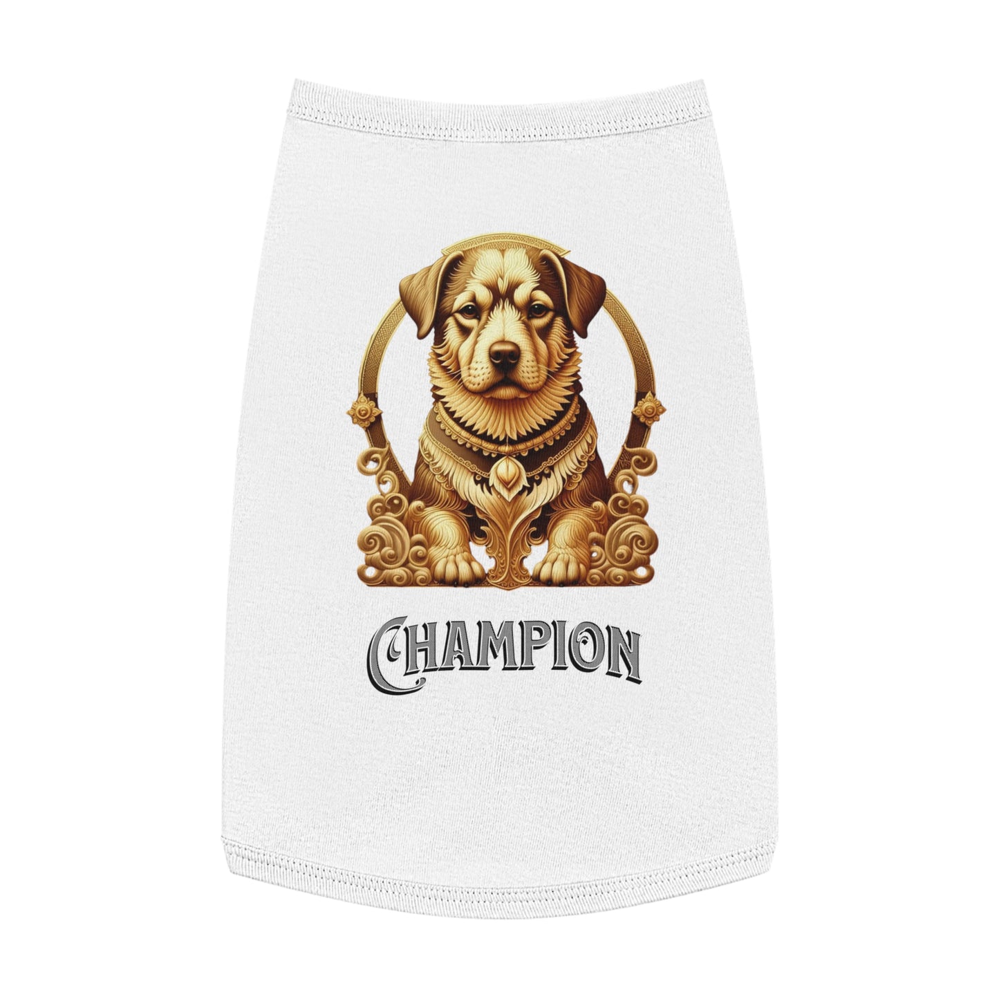 Champion Pet Tank Top for Dogs, Stylish Dog Apparel, Pet Summer Wear, Dog Costume, Gift for Dog Lovers