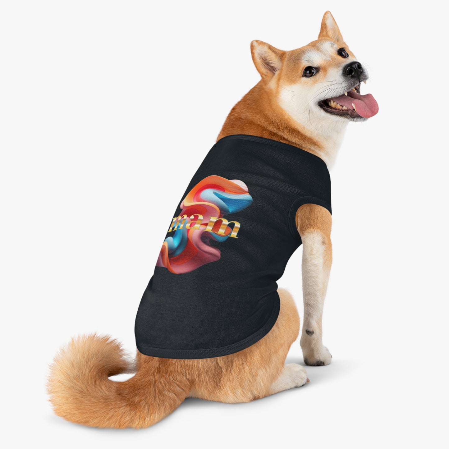 Colorful Pet Tank Top for Summer Fun, Pet Apparel, Dog Fashion, Cute Dog Clothes, Gifts for Pet Lovers
