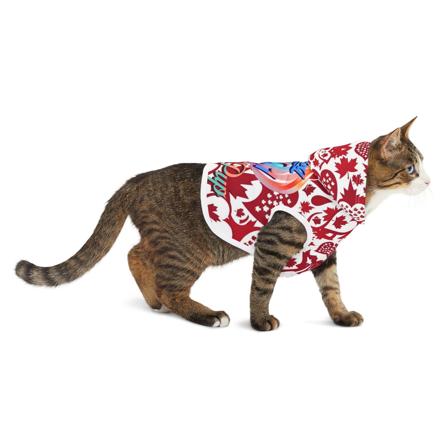 Maple Leaf Pet Hoodie - Cozy Canine Wear, Dog Hoodie, Canada Day Outfit, Seasonal Pet Apparel, Maple Pup Style, Cute Dog Fashion