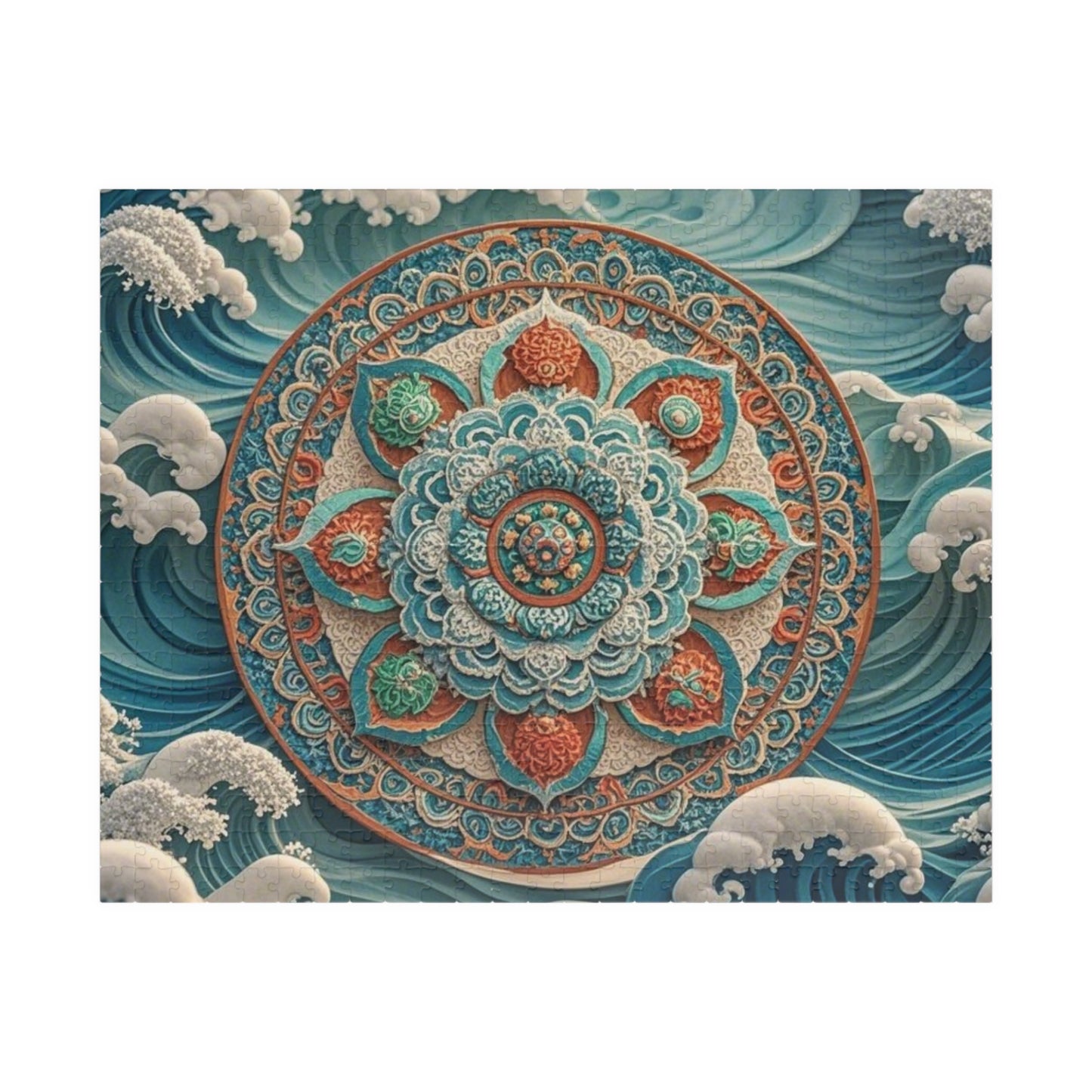 Puzzle - Mandala Motif Design