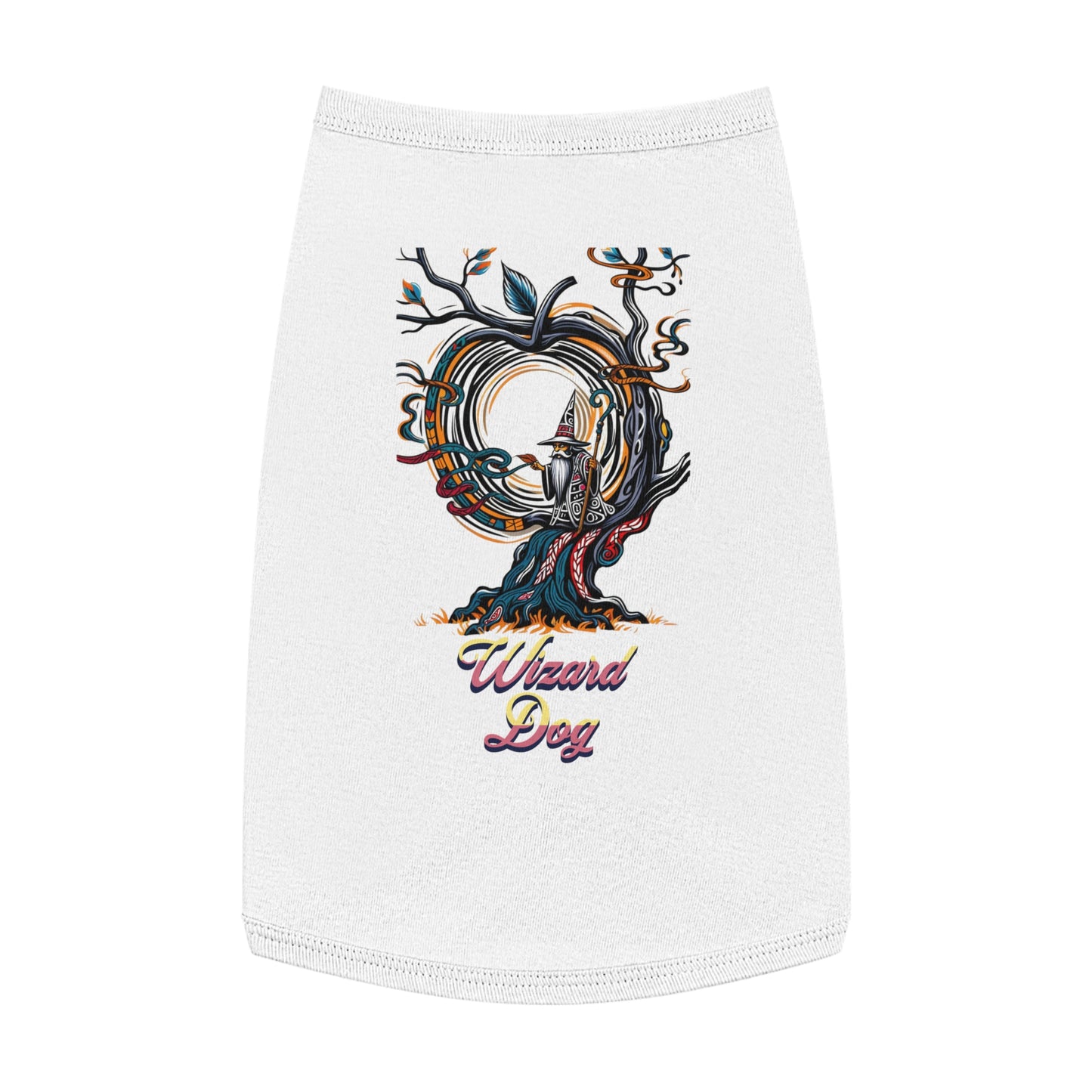 Wizard Dog Pet Tank Top, Cute Dog Shirt, Pet Apparel, Adorable Pet Gift, Dog Lover Gift, Halloween Dog Costume