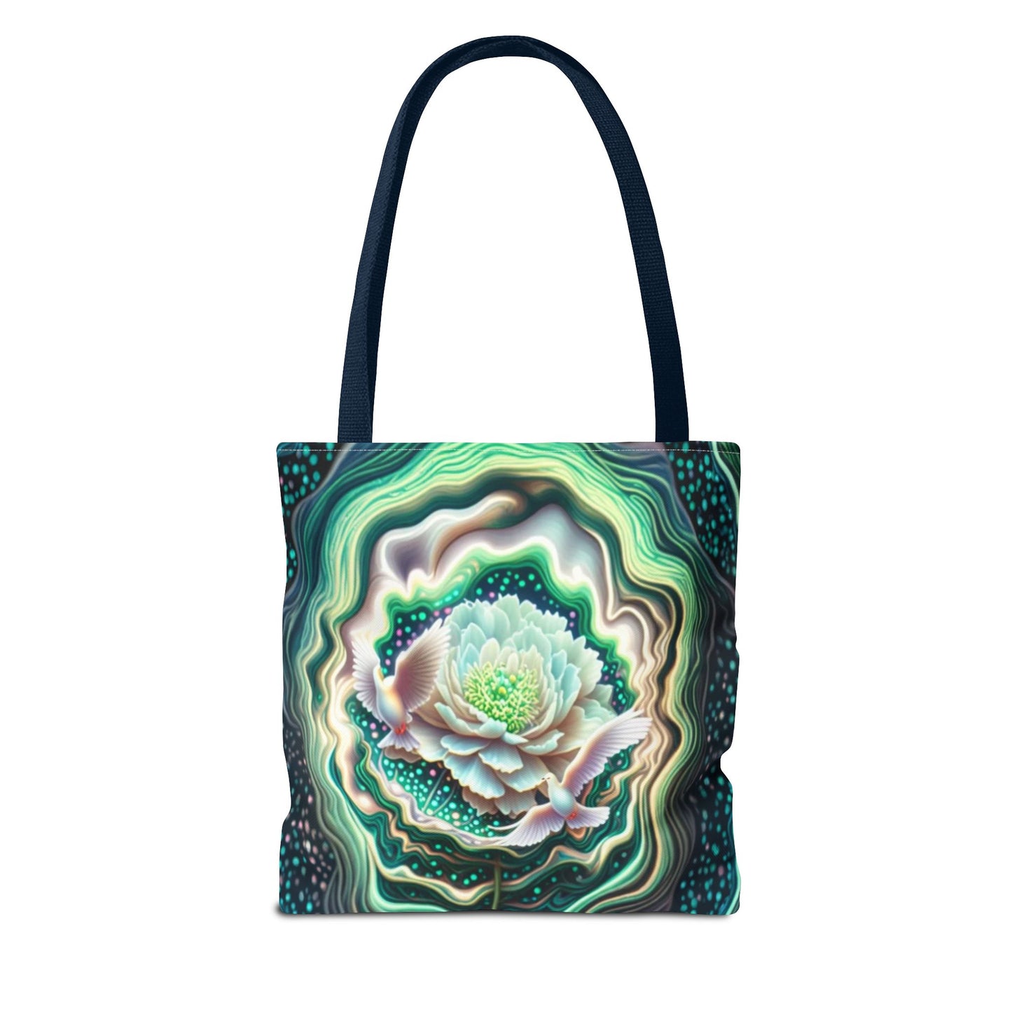 Floral Pattern Tote Bag, Eco-Friendly Shopping Bag, Art Tote, Gift for Mom, Beach Bag, Boho Flower Bag