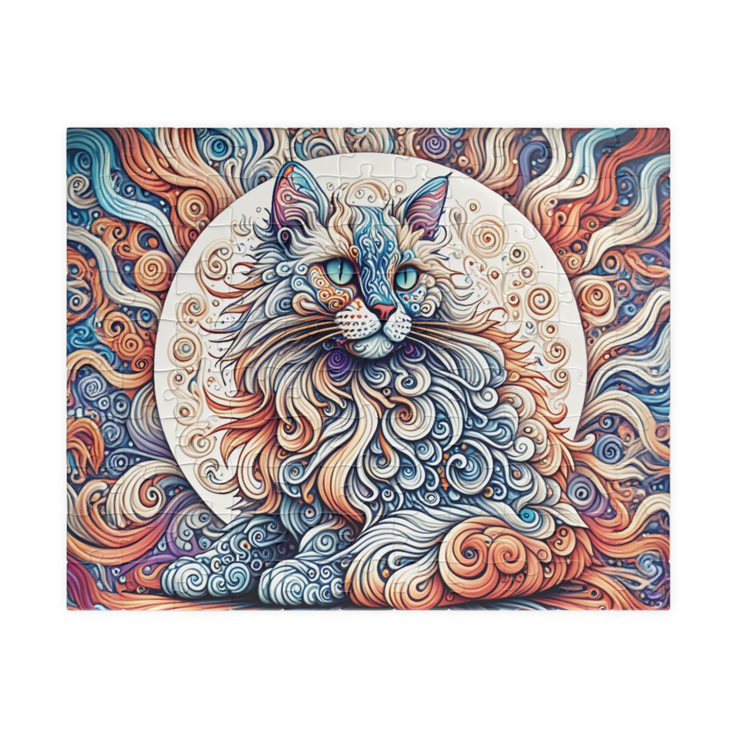 Puzzle Cat Therapy