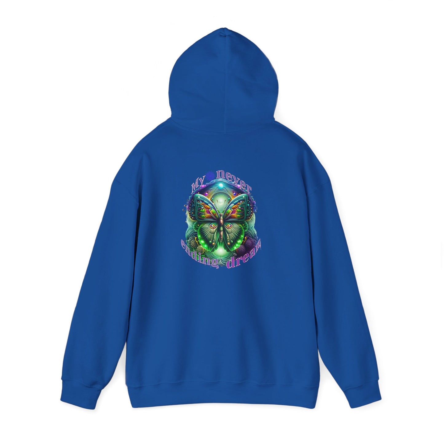 Enchanted Butterfly Hoodie - Cozy Unisex Sweatshirt, Nature Lover Gift, Cool Streetwear, Eco-Friendly Apparel, Festival Wear