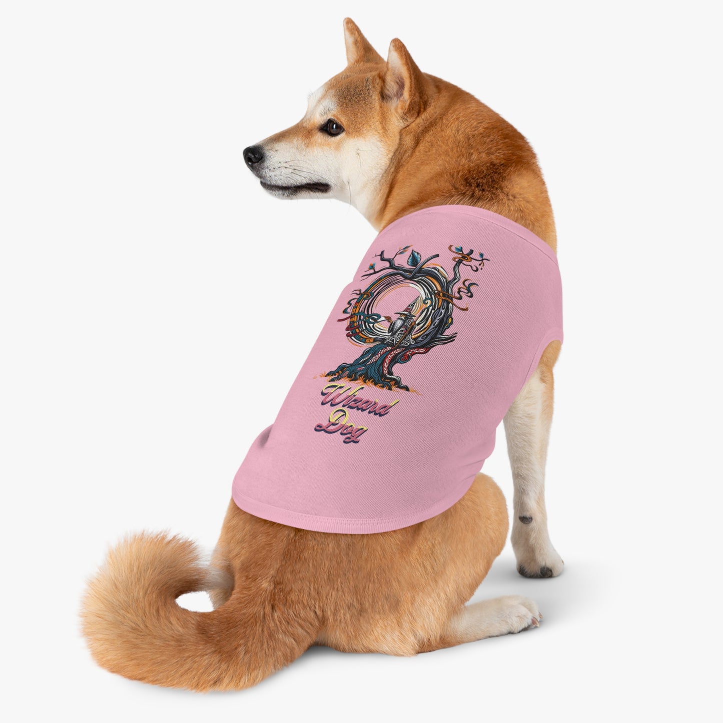 Wizard Dog Pet Tank Top, Cute Dog Shirt, Pet Apparel, Adorable Pet Gift, Dog Lover Gift, Halloween Dog Costume