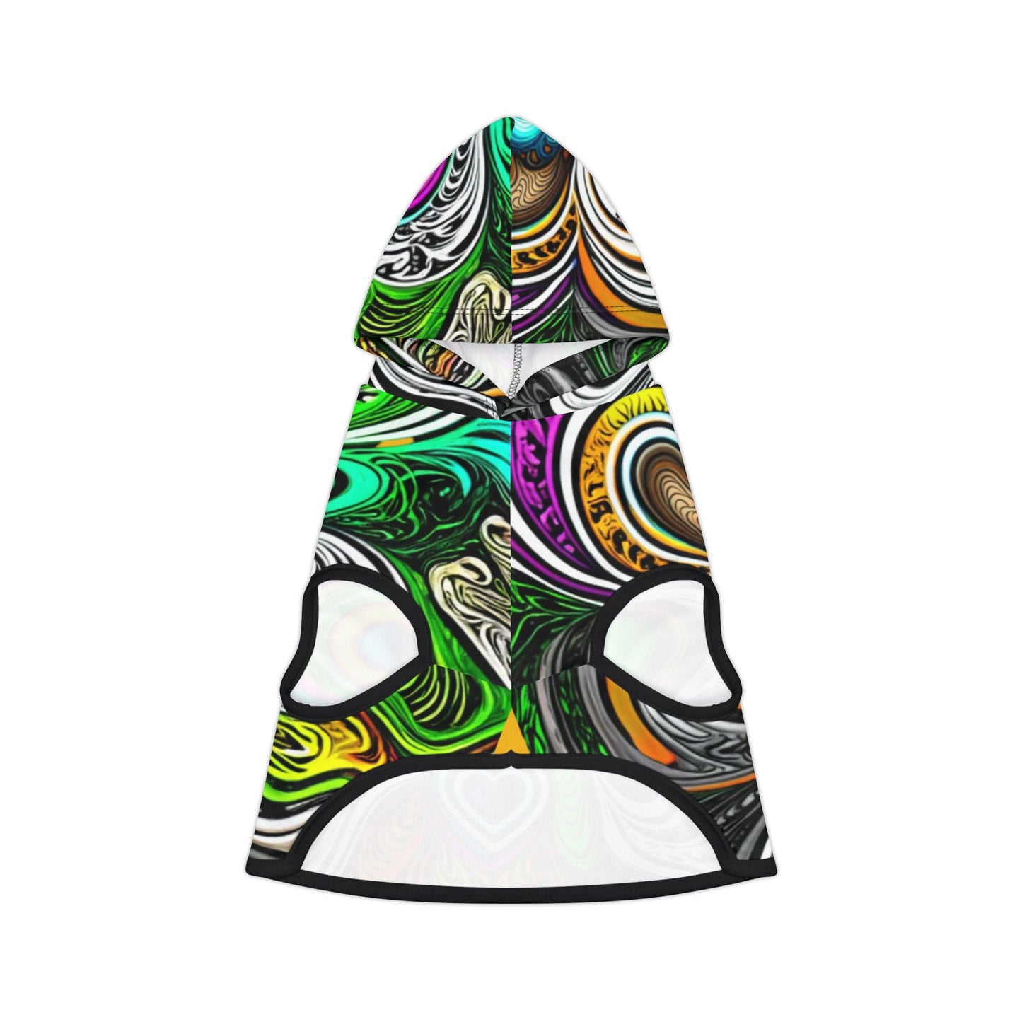 Colorful Pet Hoodie for Stylish Dogs and Cats, Fun Pet Apparel, Pet Gifts, Cozy Pet Wear, Vibrant Animal Clothing