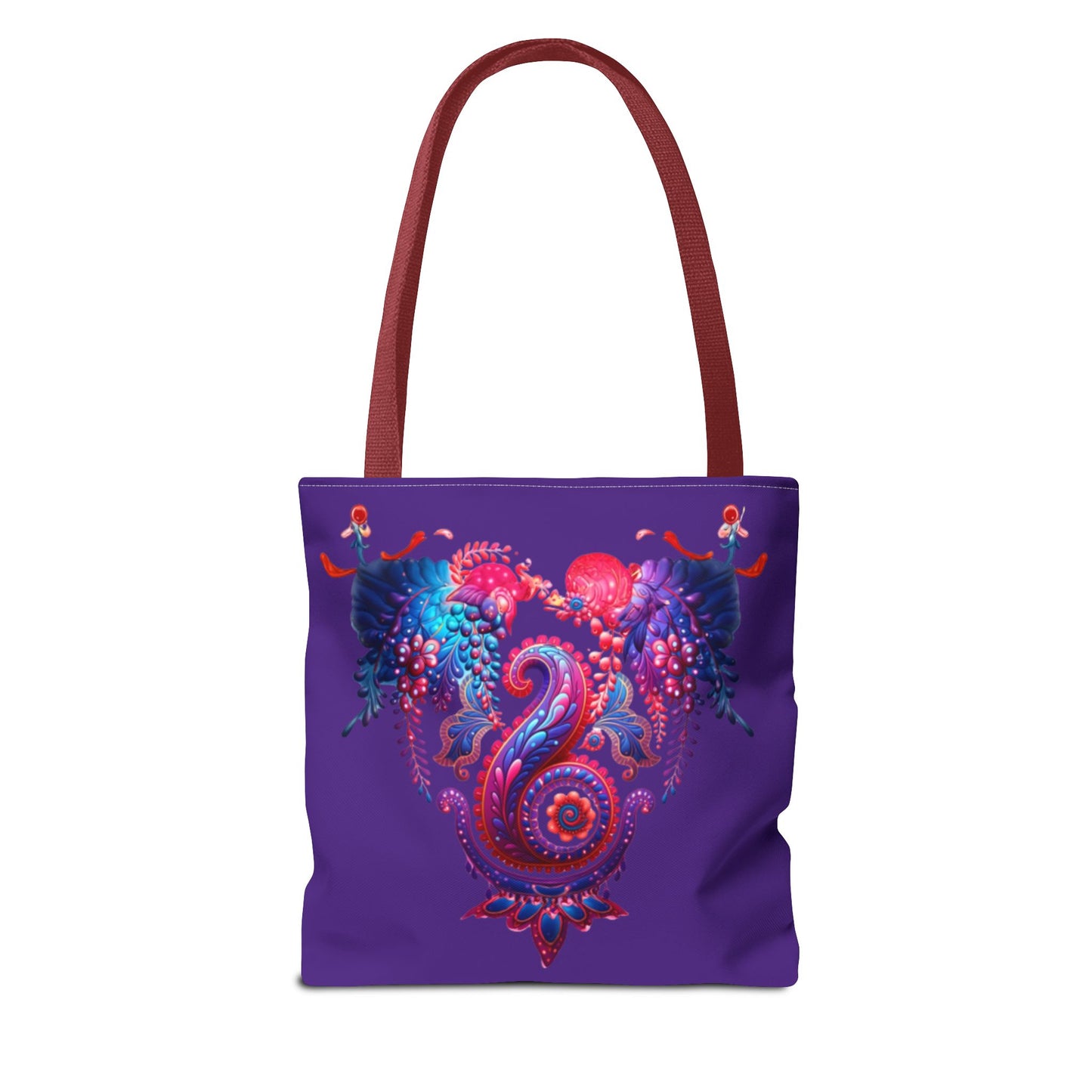 Vibrant Bohemian Tote Bag, Colorful Shopping Bag, Artistic Beach Tote, Eco-Friendly Canvas Bag, Gifts for Art Lovers, Festival Essential