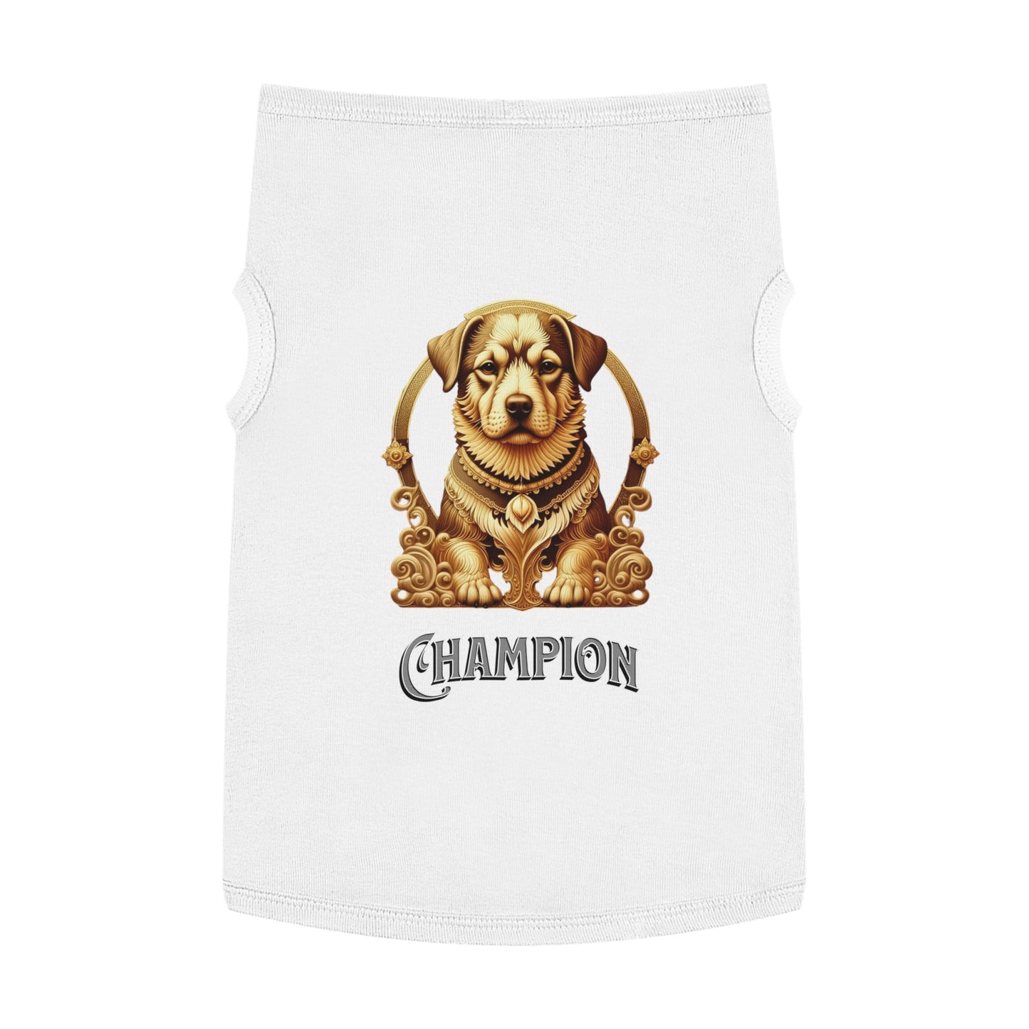 Champion Pet Tank Top for Dogs, Stylish Dog Apparel, Pet Summer Wear, Dog Costume, Gift for Dog Lovers