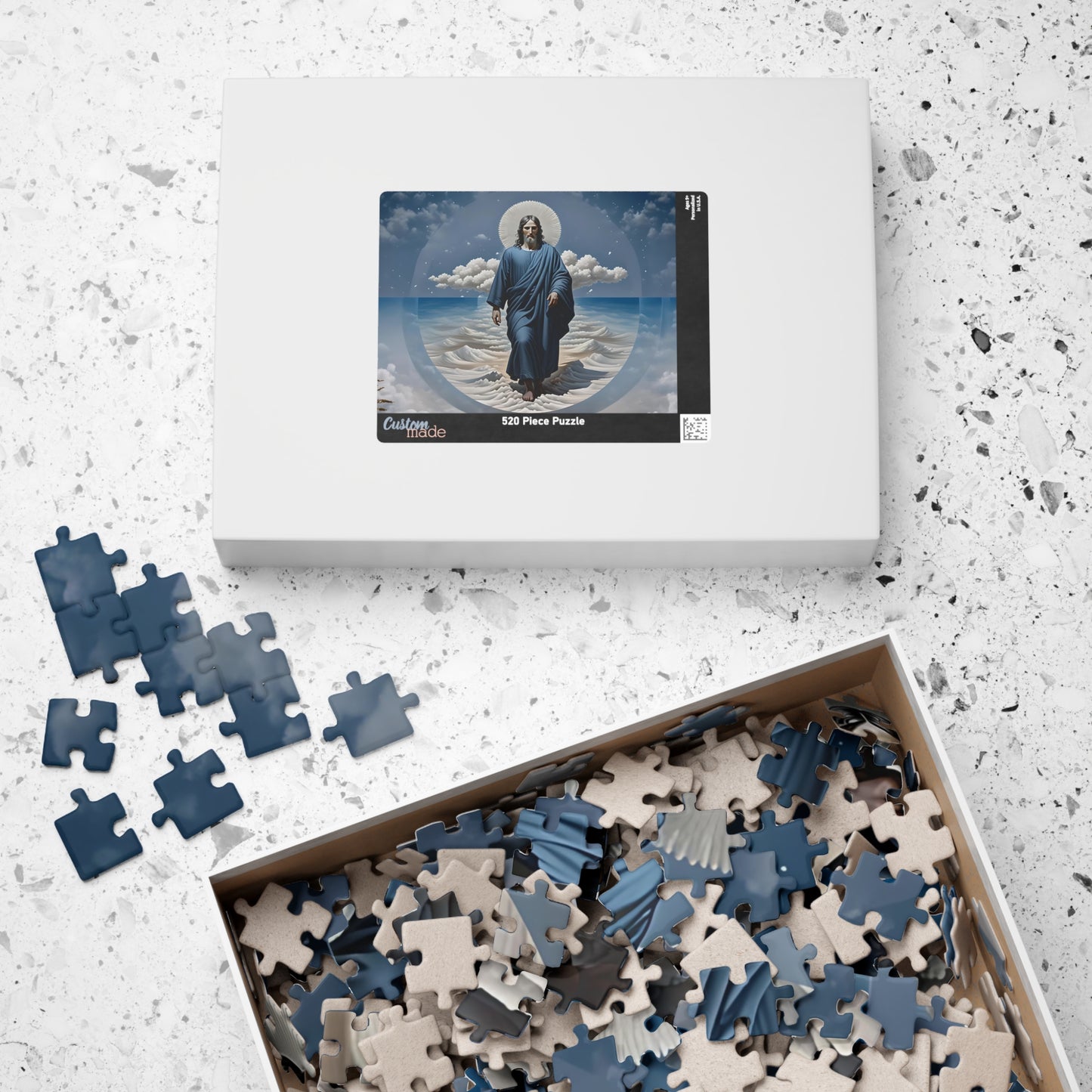 Spiritual Journey Puzzle - 110, 252, 520, 1014-piece, Perfect for Family Game Night, Meditation, Gifts, Easter, Religious Celebrations
