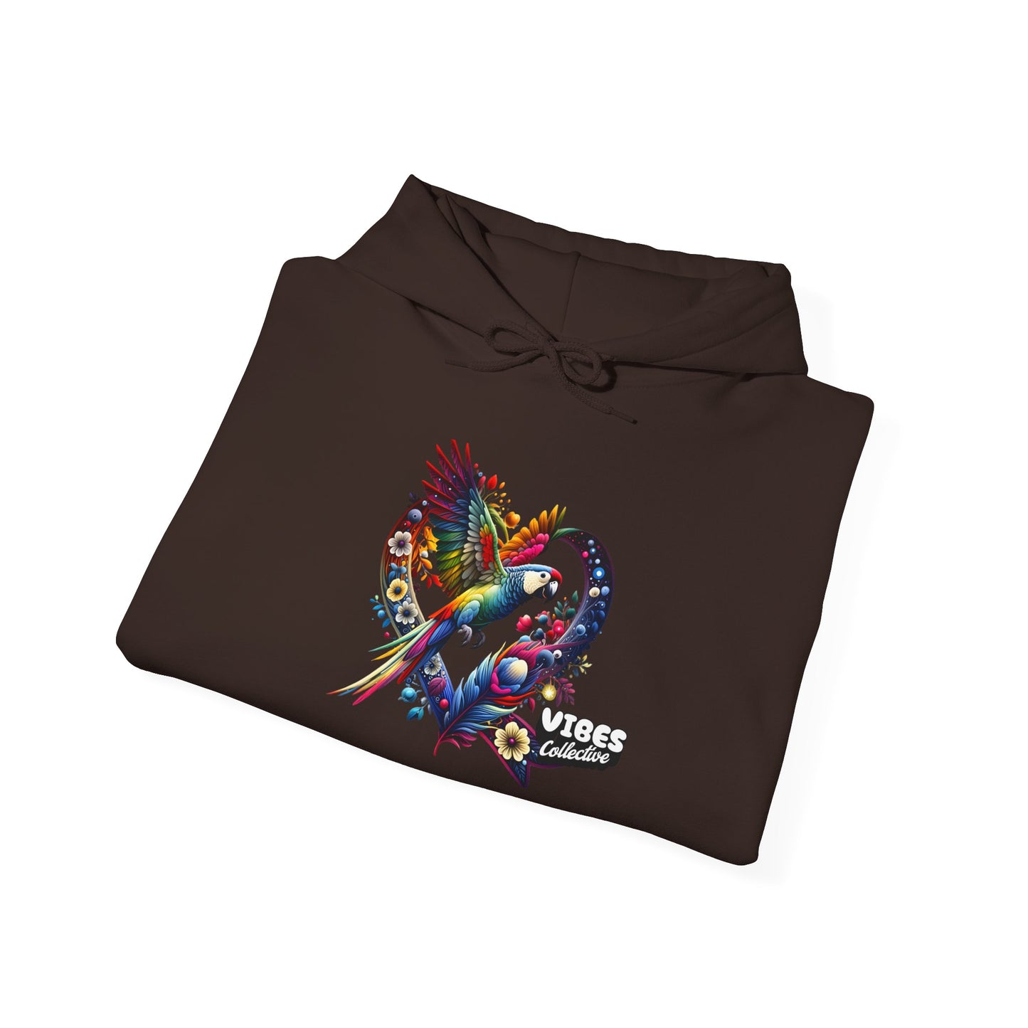 Colorful Heart Design Unisex Hoodie, Cozy Sweatshirt for Everyday Wear, Gift for Him/Her, Perfect for Valentine's Day, Casual Layering