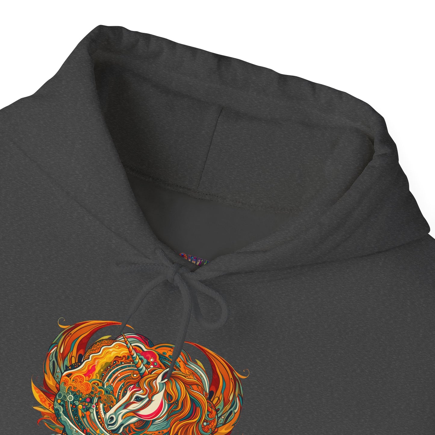 Colorful Heart Design Hooded Sweatshirt, Cozy Sweatshirt, Unisex Pullover, Gift for Him, Gift for Her, Casual Wear, Layering Essentials