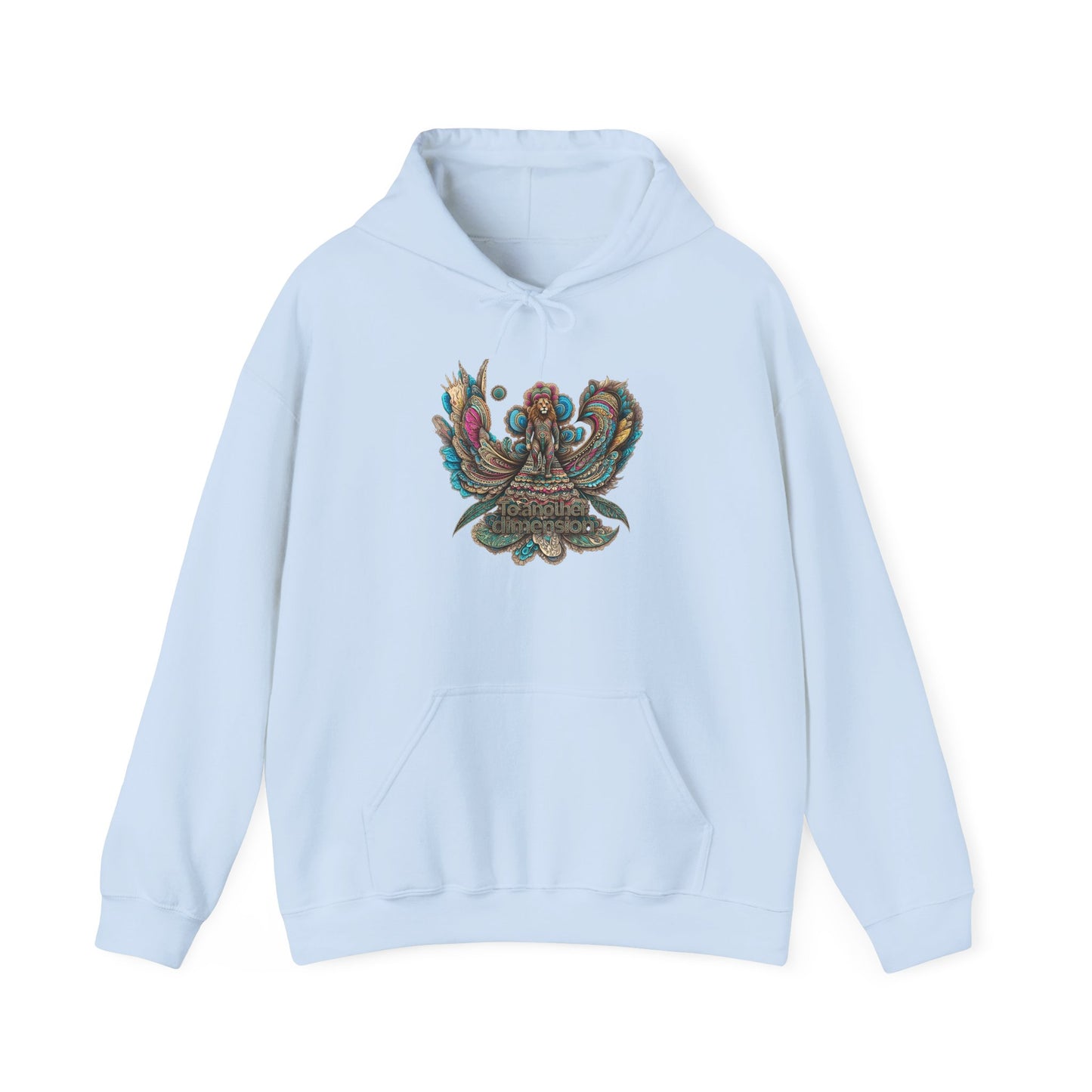 Bohemian Chic Hoodie, Unisex Sweater, Cozy Casual Wear, Gifts for Her, Artistic Sweatshirt, Festival Style Apparel