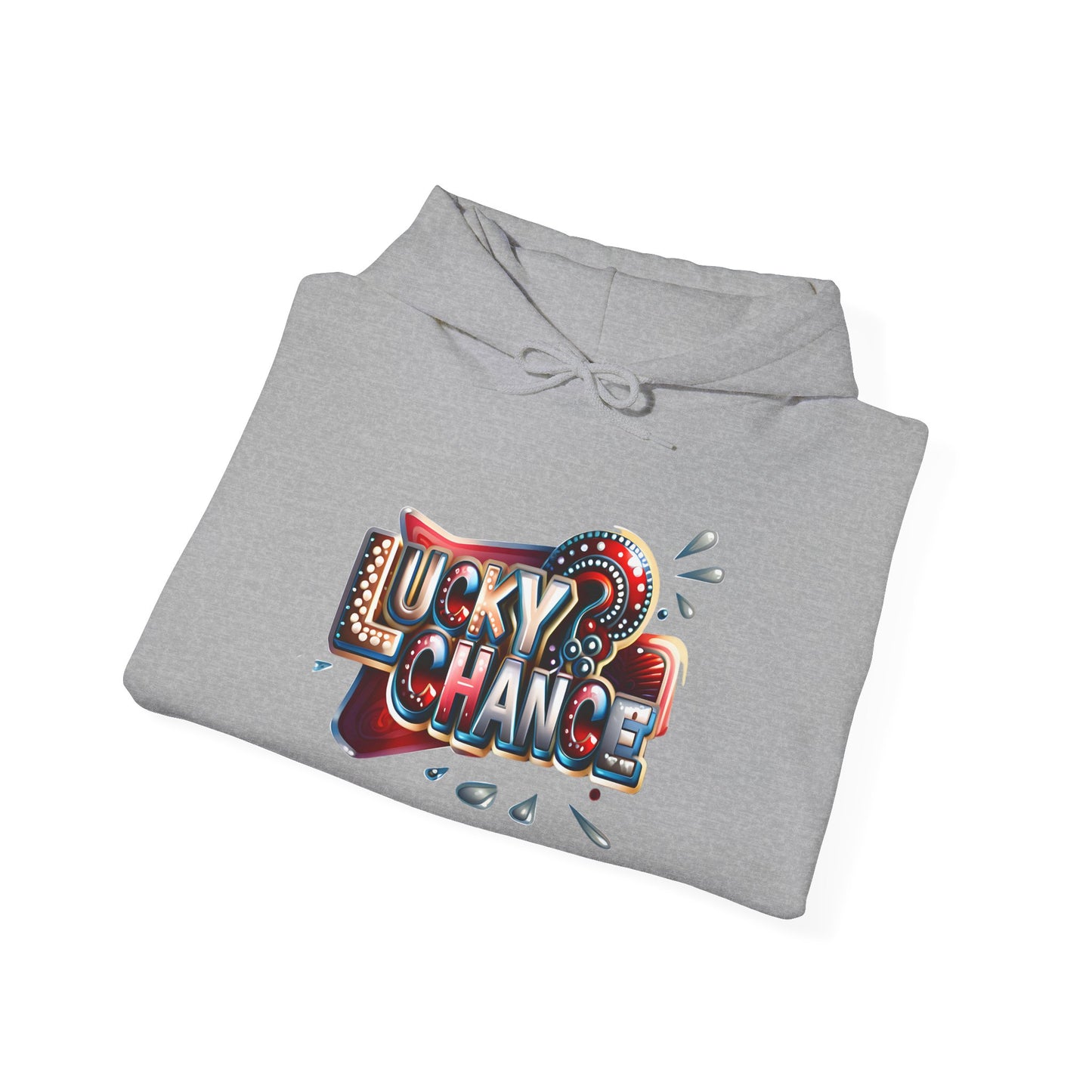 Lucky Chance Hooded Sweatshirt | Cozy Comfort, Unisex Hoodie, Perfect for Casual Outings, Great Gift for Birthdays, Lucky Charm Apparel