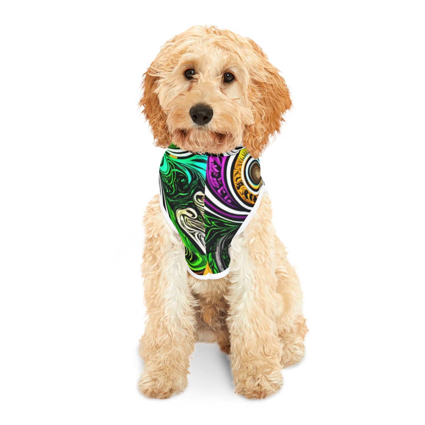 Colorful Pet Hoodie for Stylish Dogs and Cats, Fun Pet Apparel, Pet Gifts, Cozy Pet Wear, Vibrant Animal Clothing