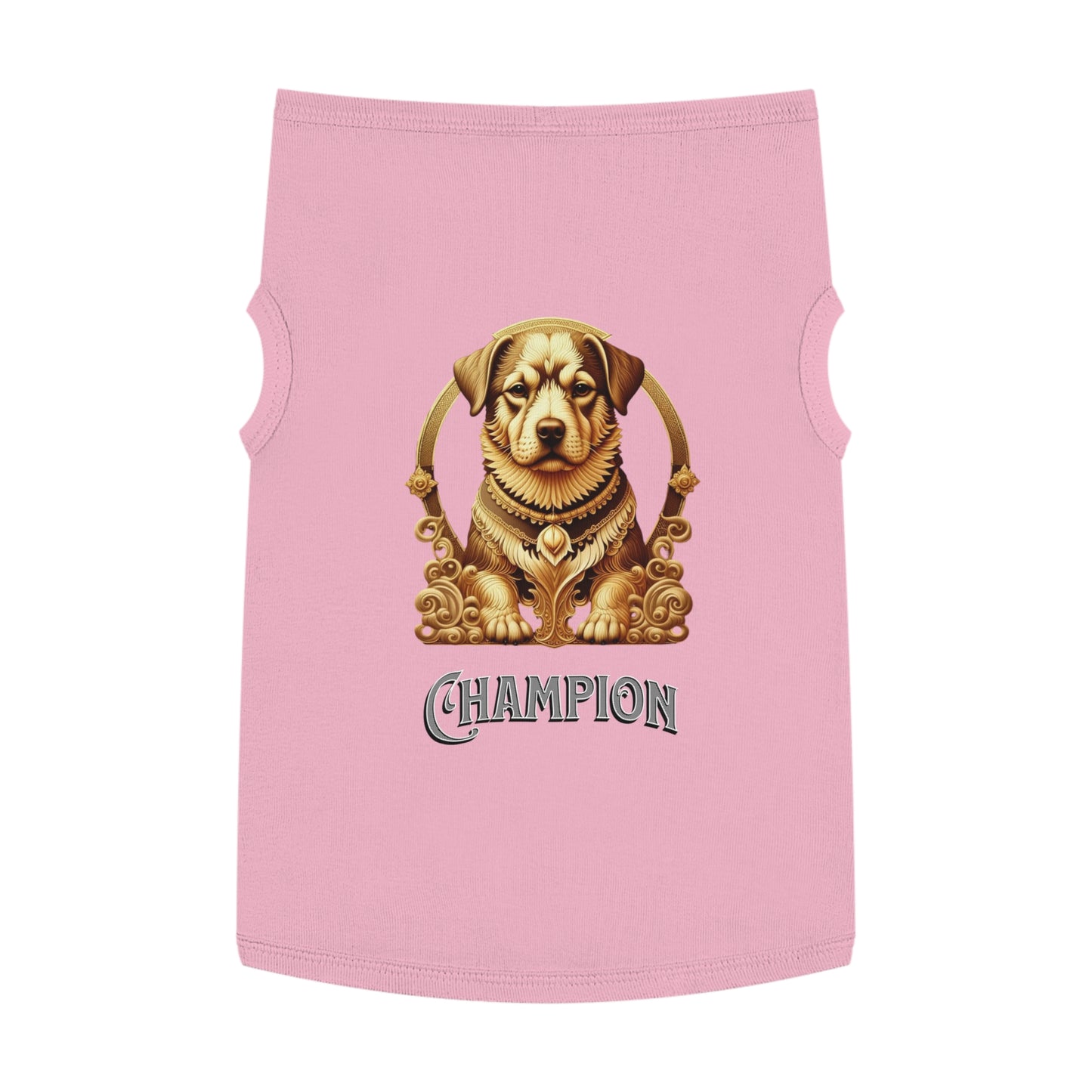 Champion Pet Tank Top for Dogs, Stylish Dog Apparel, Pet Summer Wear, Dog Costume, Gift for Dog Lovers