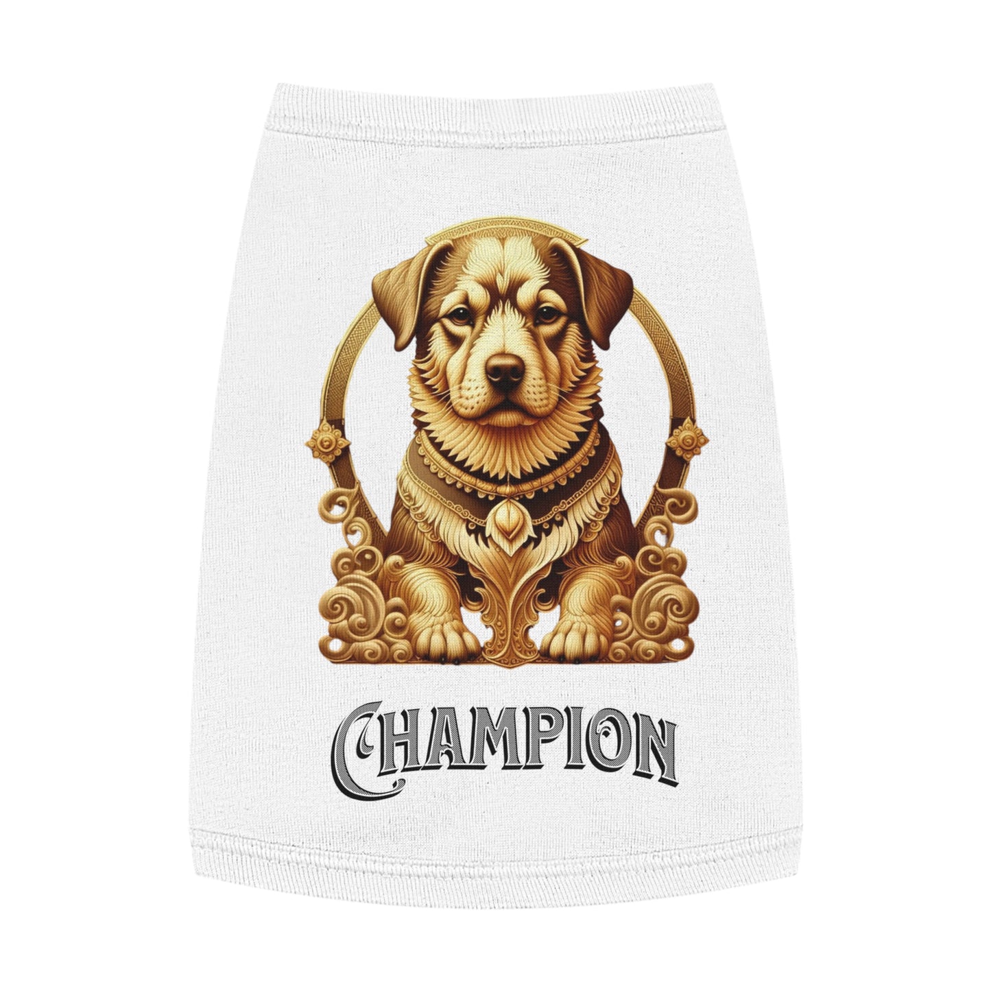 Champion Pet Tank Top for Dogs, Stylish Dog Apparel, Pet Summer Wear, Dog Costume, Gift for Dog Lovers