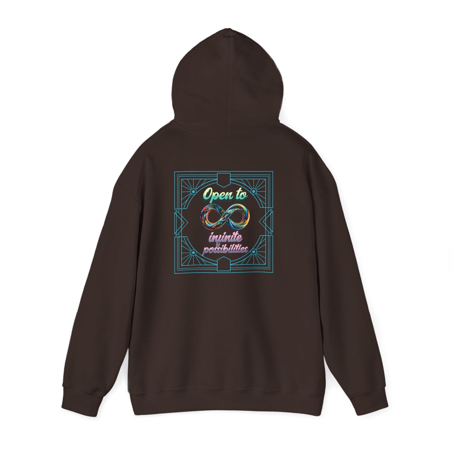 Infinite Possibilities Unisex Heavy Blend Hooded Sweatshirt, Cozy Hoodie, Gift for Her/Him, Casual Wear, Inspirational Sweatshirt