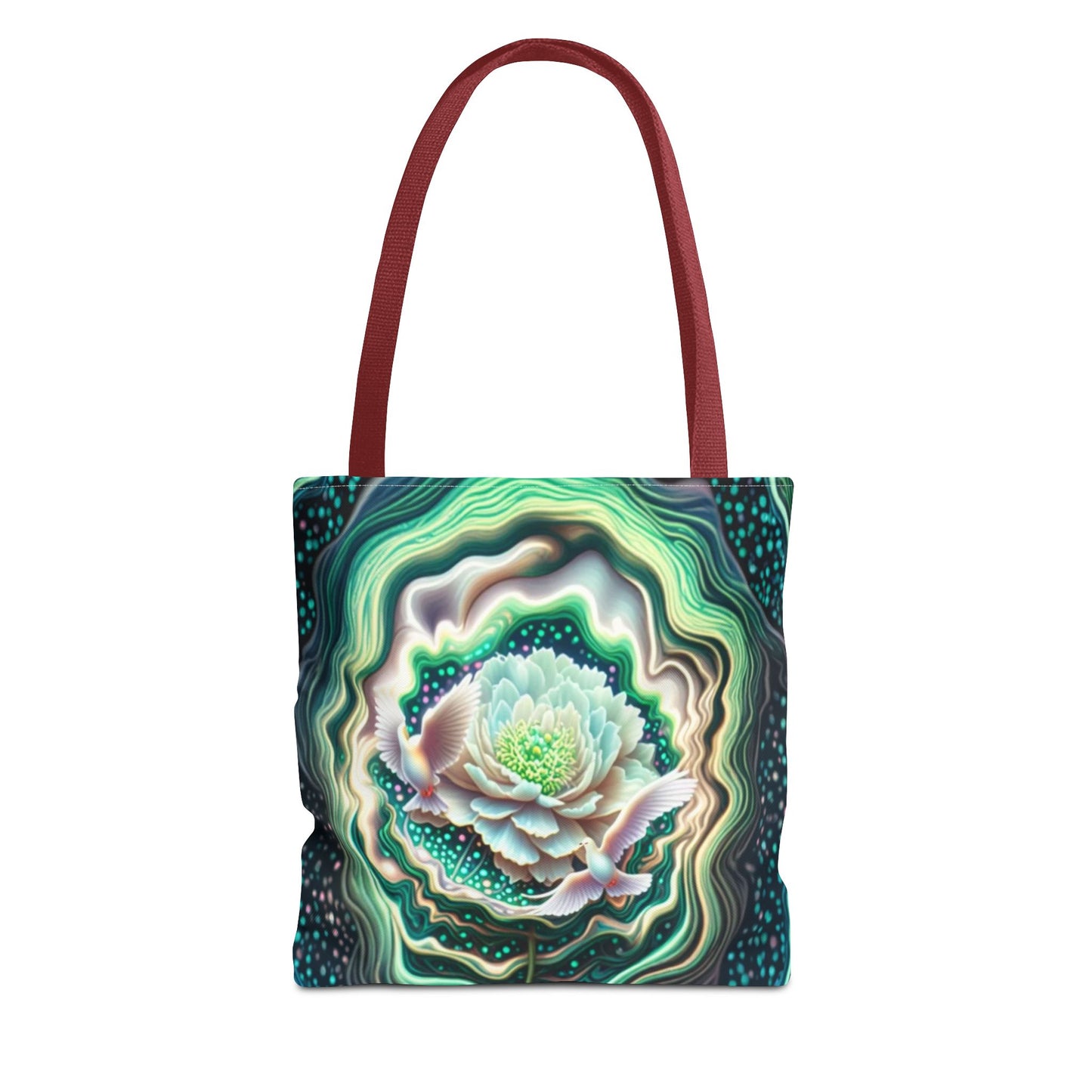 Floral Pattern Tote Bag, Eco-Friendly Shopping Bag, Art Tote, Gift for Mom, Beach Bag, Boho Flower Bag