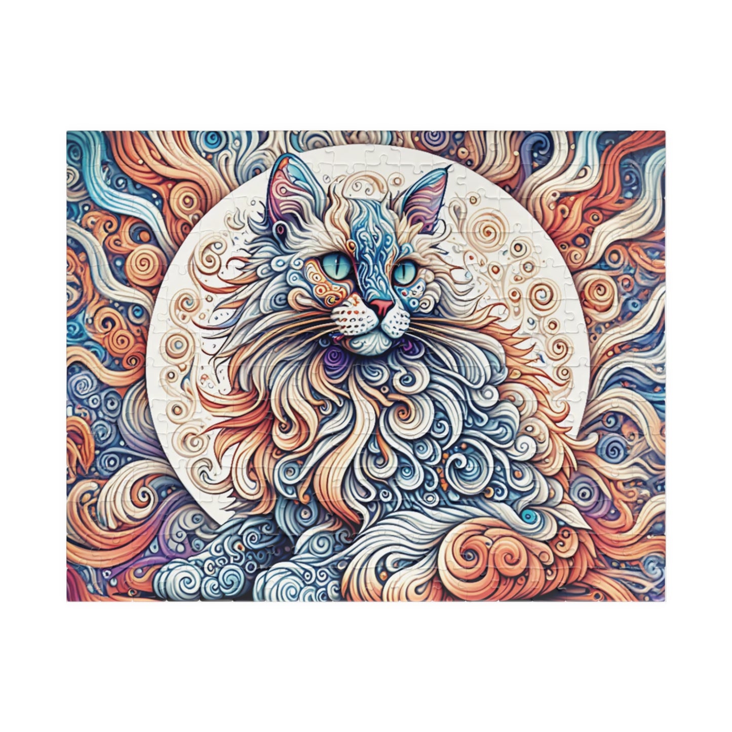 Puzzle Cat Therapy