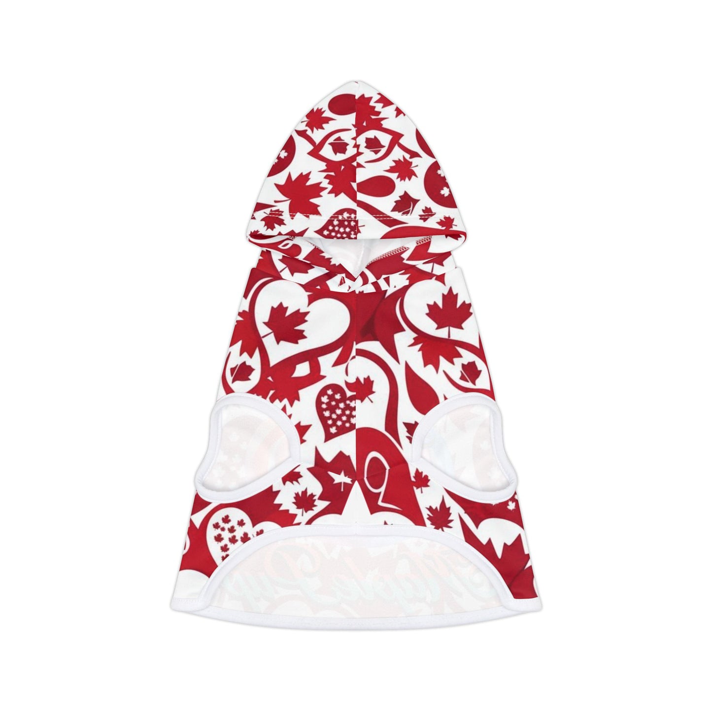 Maple Leaf Pet Hoodie - Cozy Canine Wear, Dog Hoodie, Canada Day Outfit, Seasonal Pet Apparel, Maple Pup Style, Cute Dog Fashion