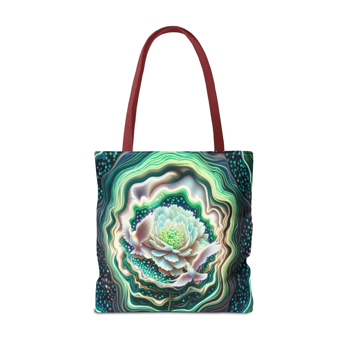 Floral Pattern Tote Bag, Eco-Friendly Shopping Bag, Art Tote, Gift for Mom, Beach Bag, Boho Flower Bag
